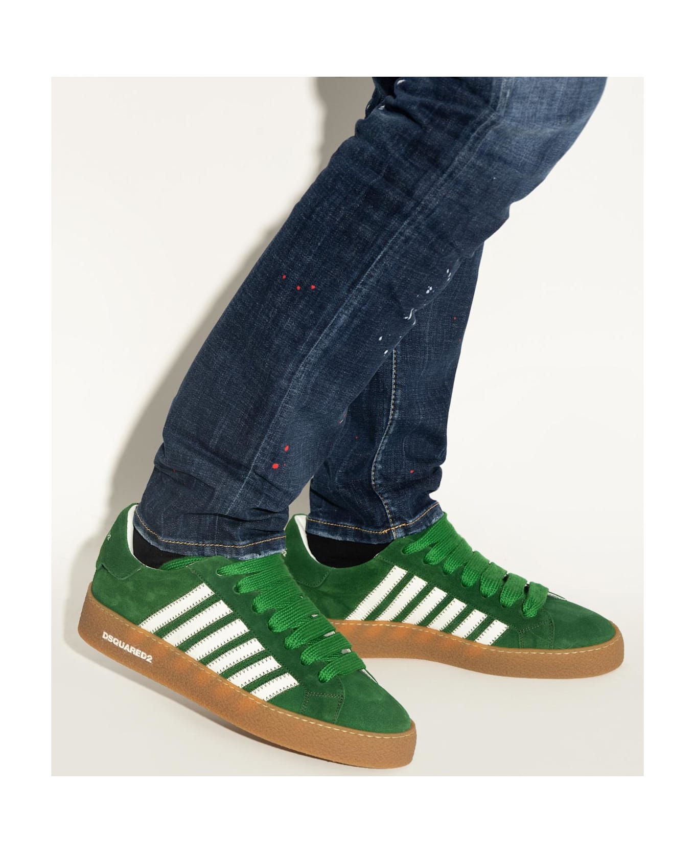 Dsquared2 'rapper's Delight' Sports Shoes - Green