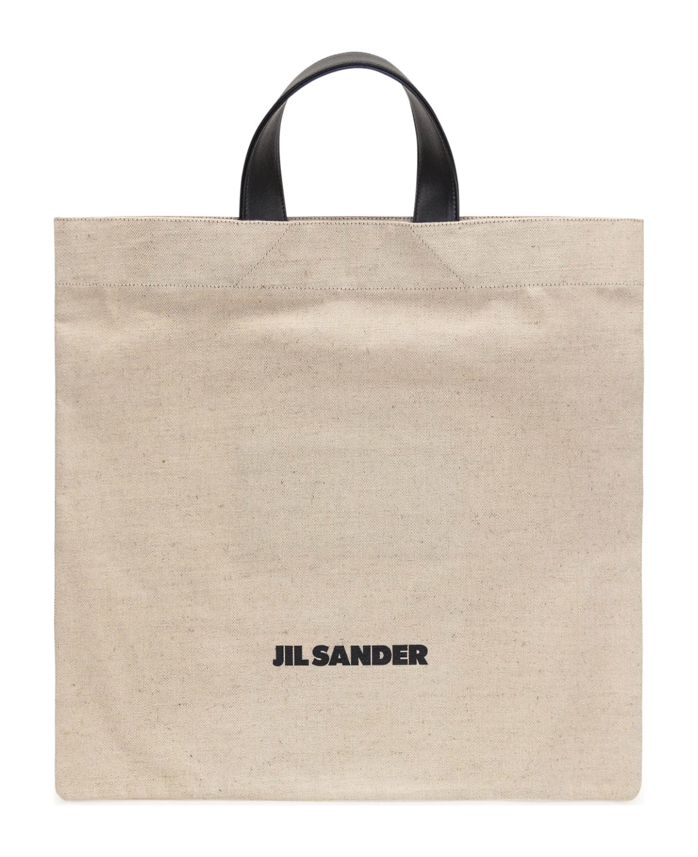 Jil Sander Squared Book Tote Bag - NATURAL