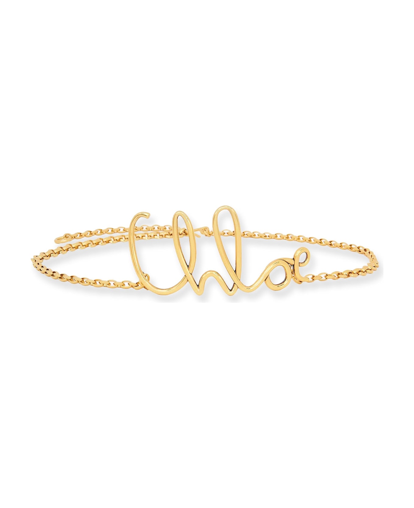 Chloé Iconic Brass Belt - Vintage Gold ベルト