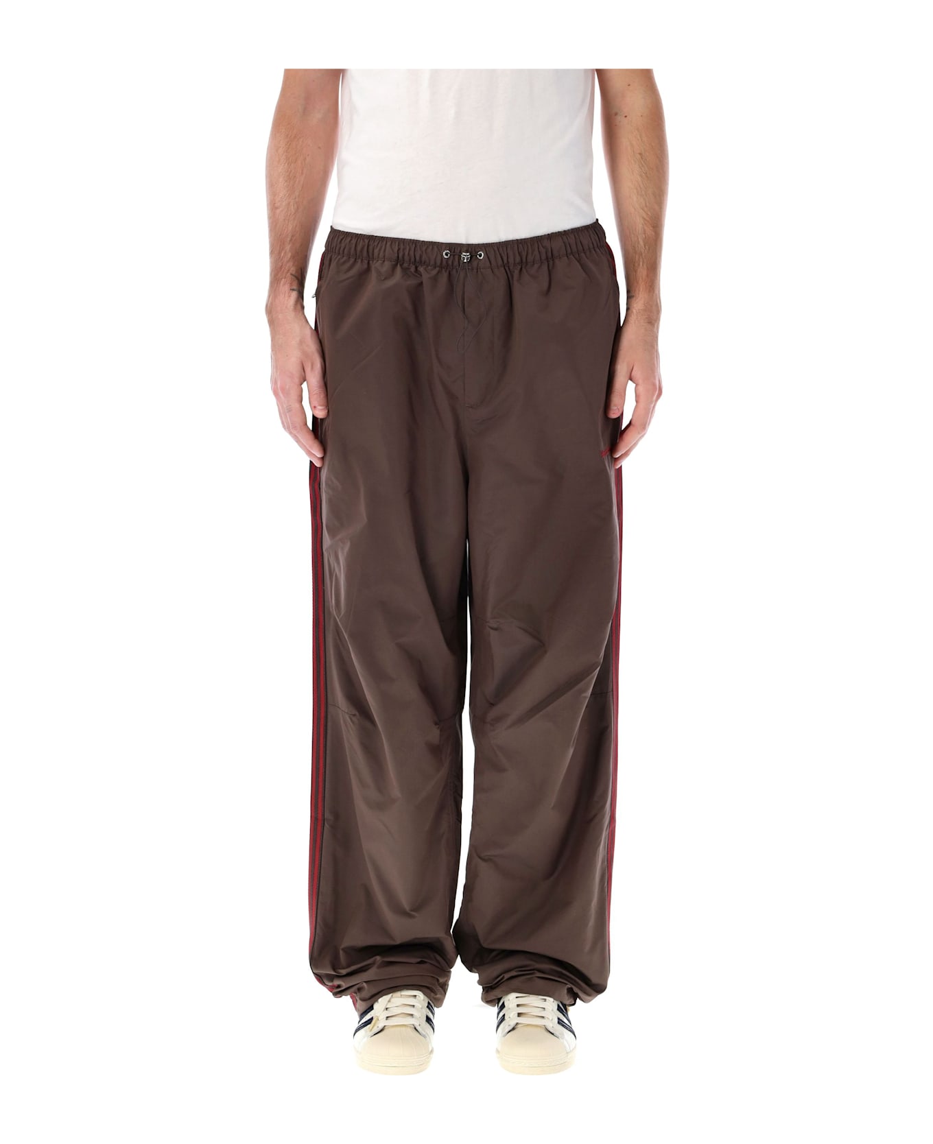 Adidas Originals Wb Nylon Track Pants - BROWN