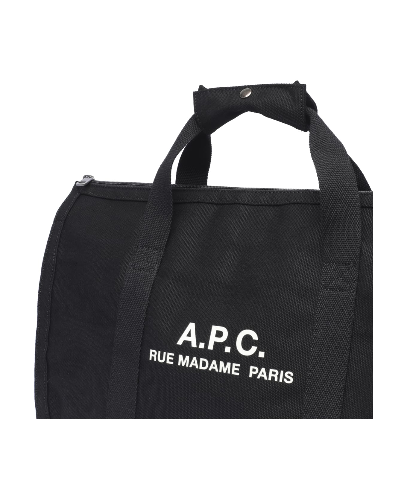A.P.C. Recuperation Gym Bag Tote - BLACK