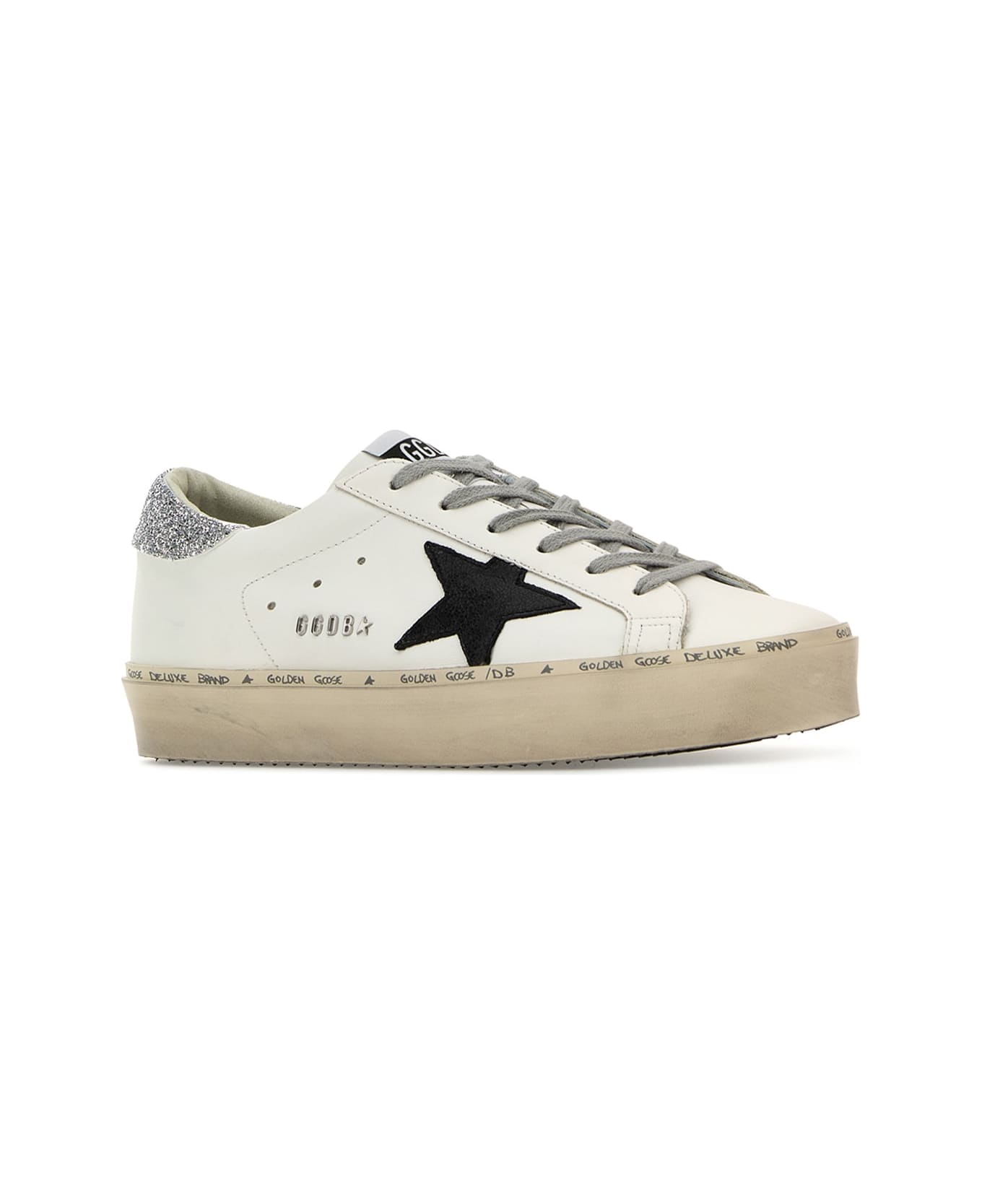 Golden Goose Sneakers - WHITEBLACKSILVER