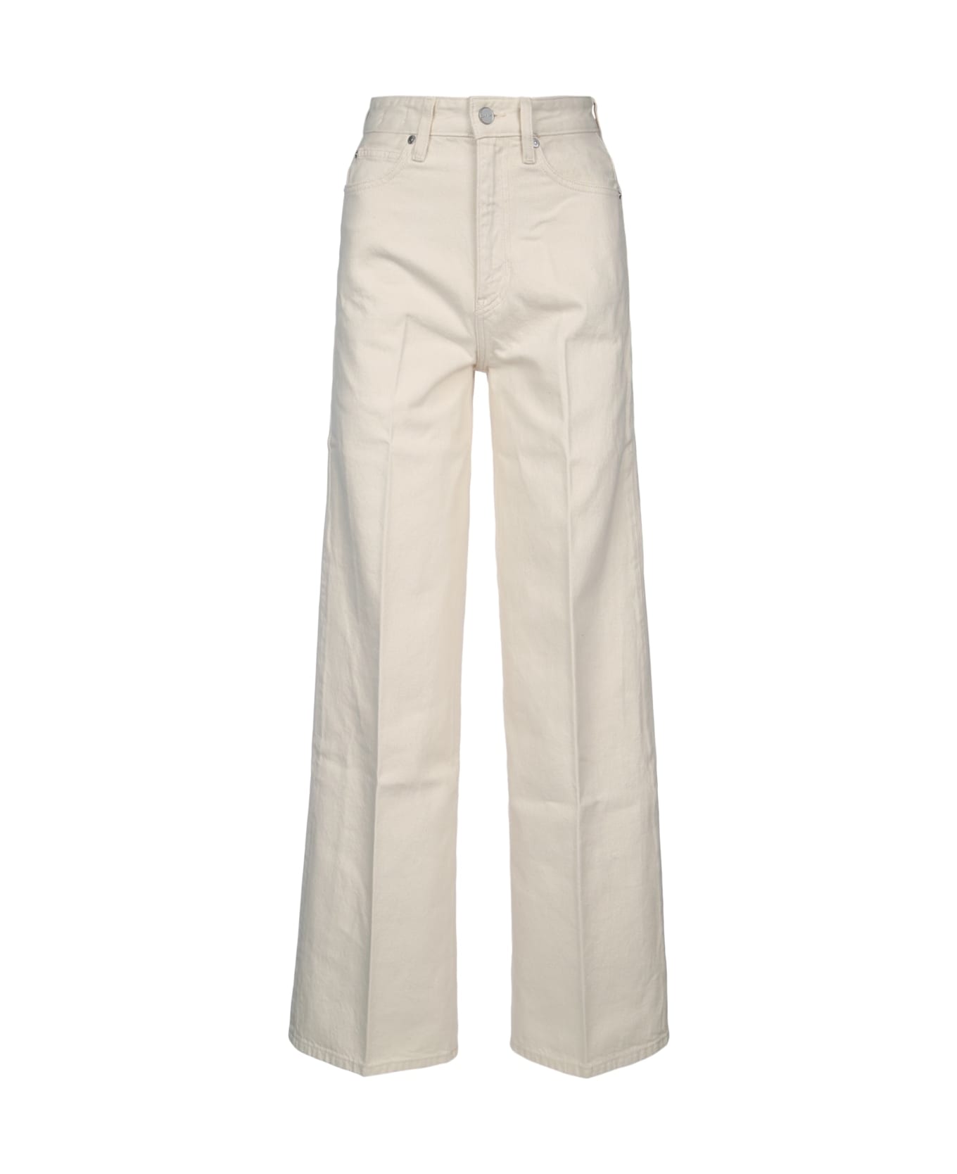 Calvin Klein Hr Wide Ecru - DENIMECRU