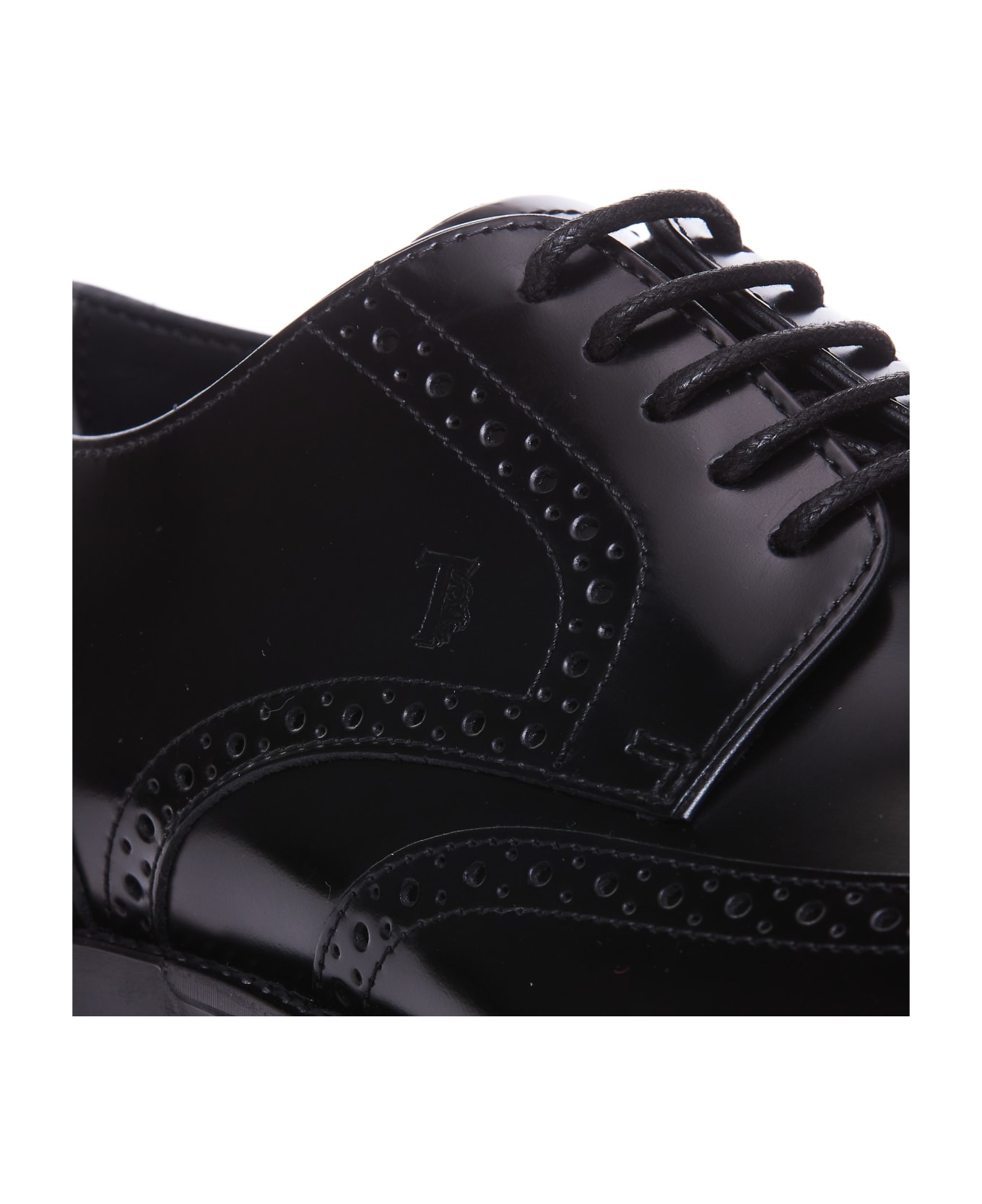Tod's Laced Up Shoes - Black