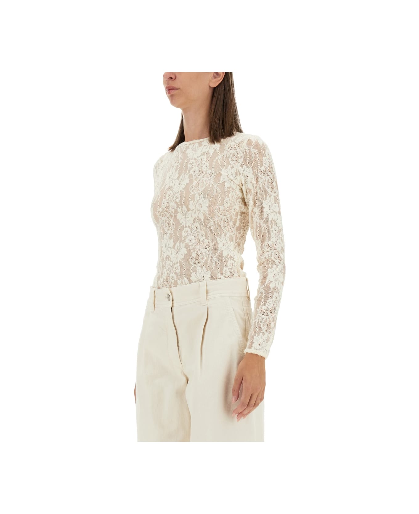 Zimmermann Lace Body. - IVORY