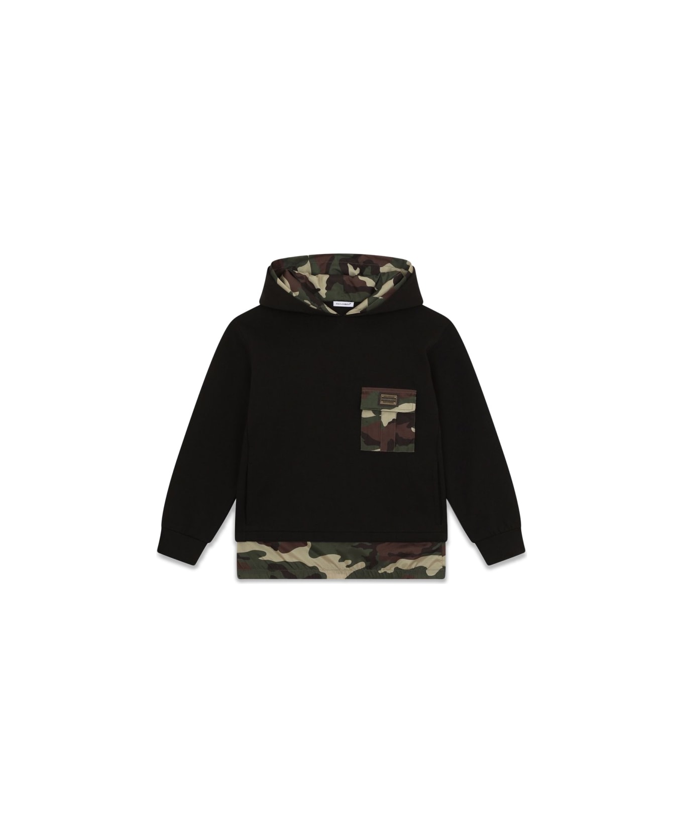 Dolce & Gabbana Hoodie - BLACK ニットウェア＆スウェットシャツ