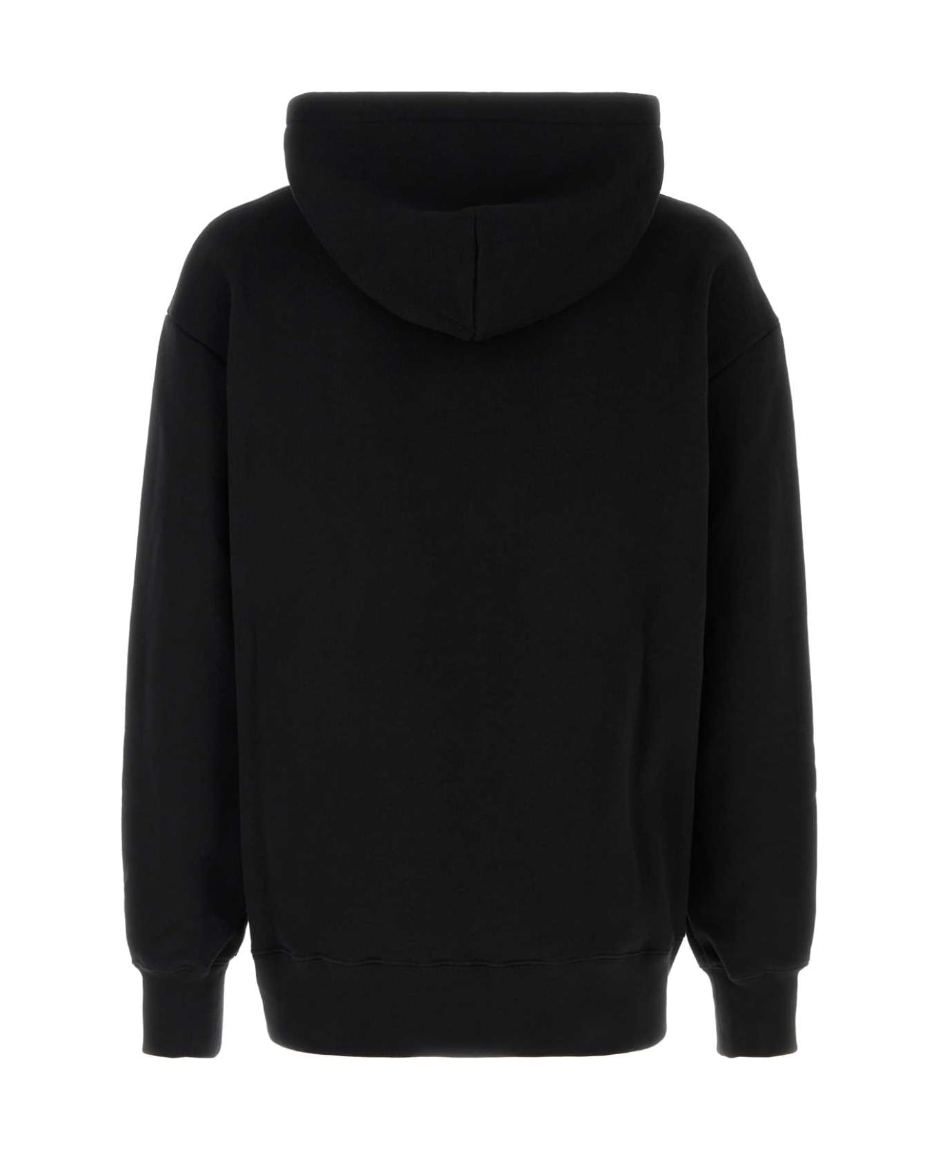 Valentino Black Cotton Sweatshirt - Black