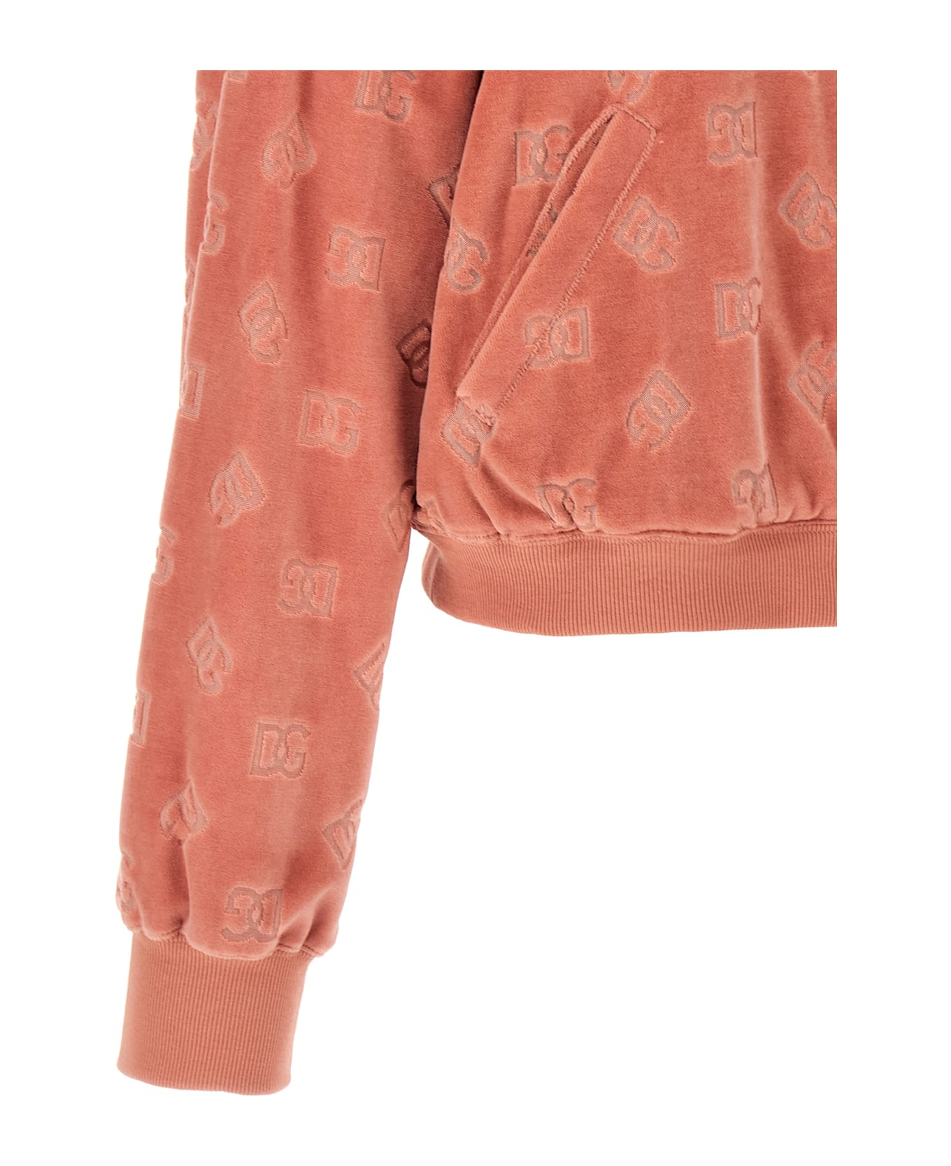Dolce 
Gabbana Logo Hoodie - Pink