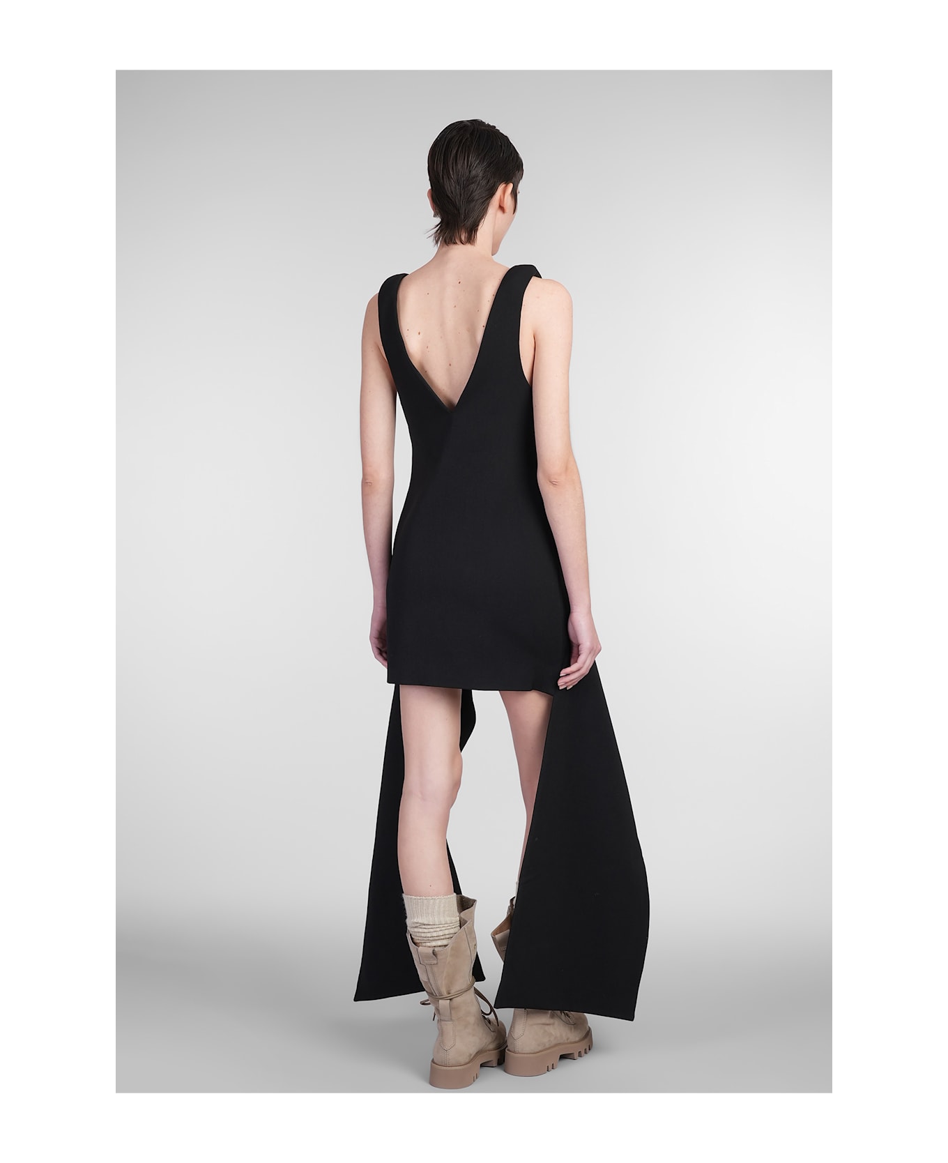 J.W. Anderson Dress In Black Polyester - BLACK