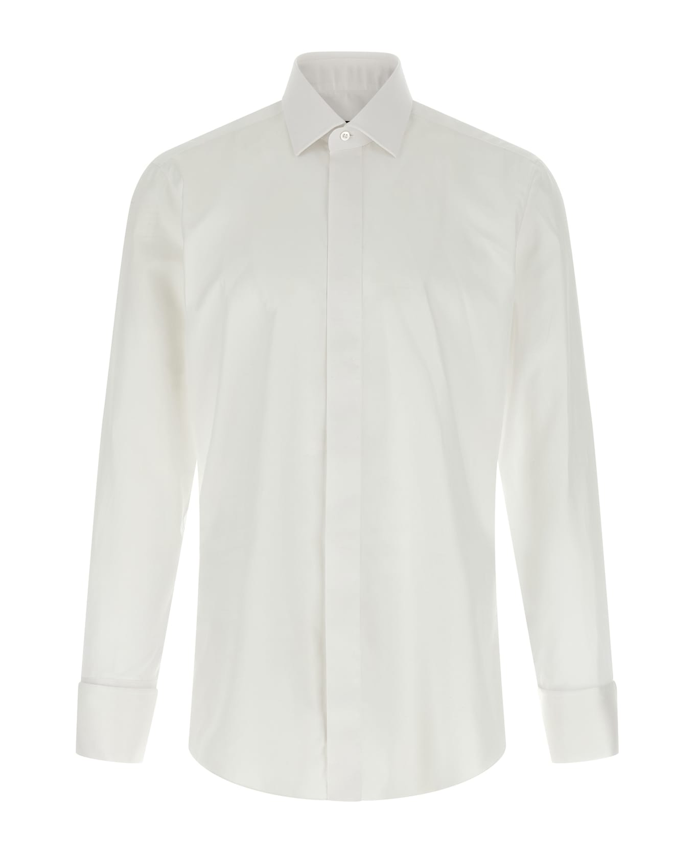 Barba Napoli Cufflinks Shirt - Multicolor