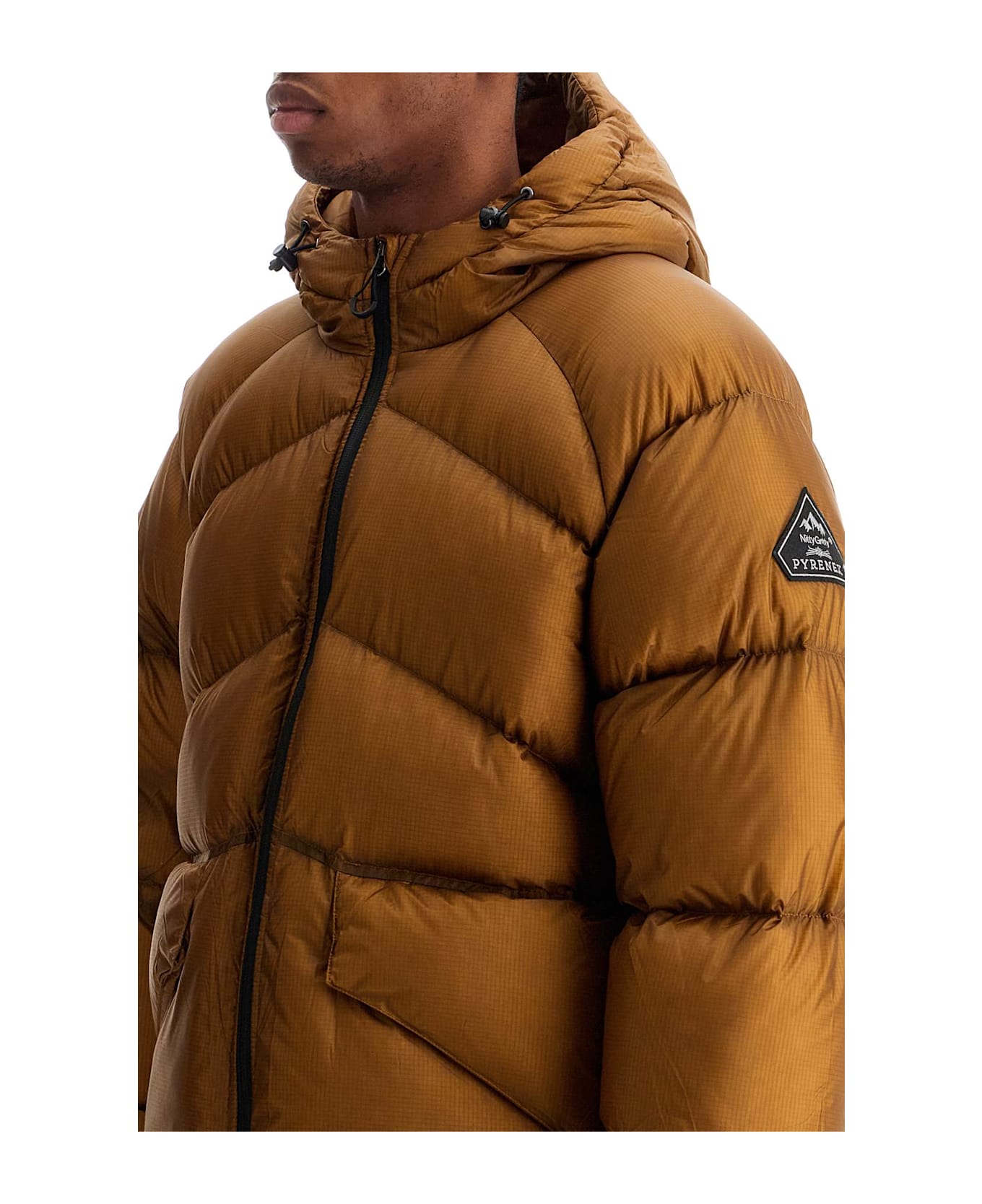 Pyrenex Stellar Hooded Down Jacket - BRONZE