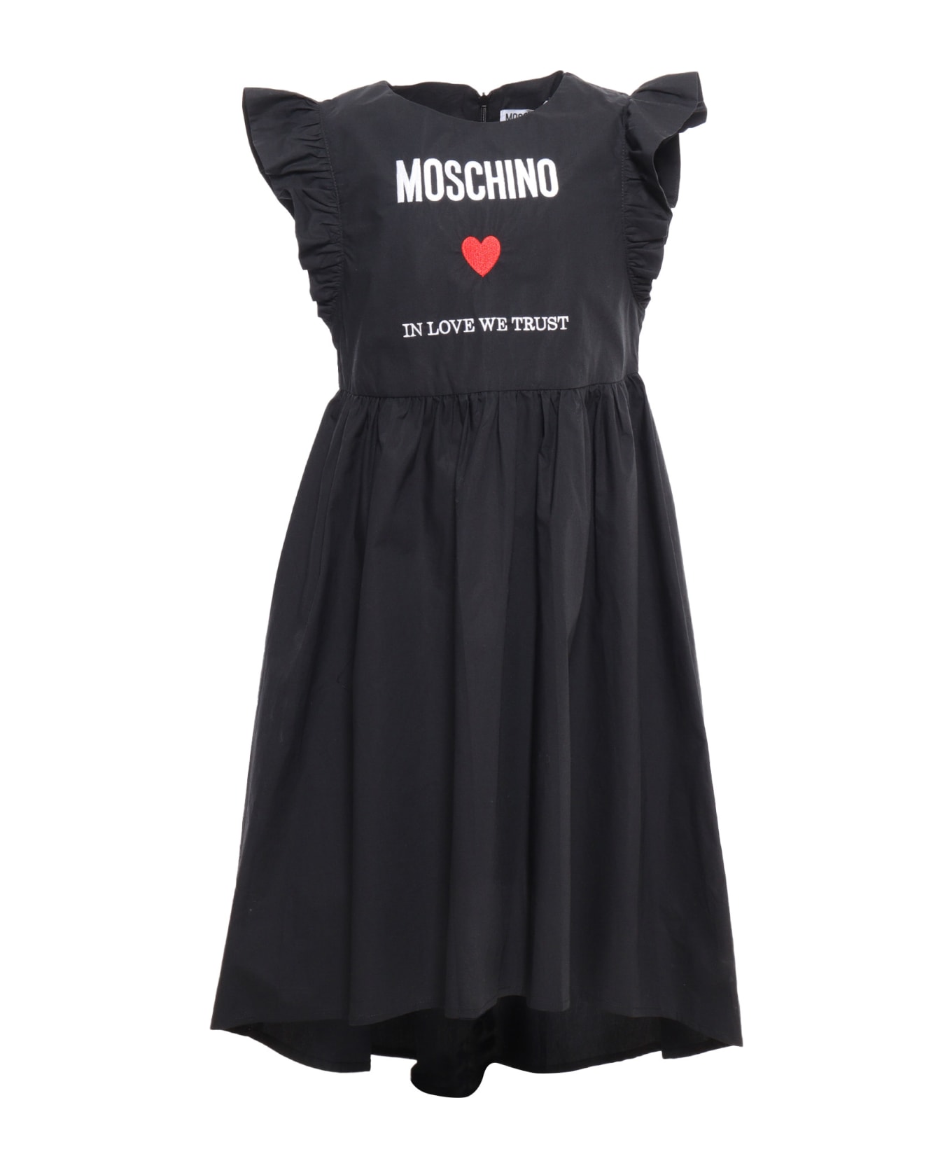 Moschino Black Long Dress - BLACK