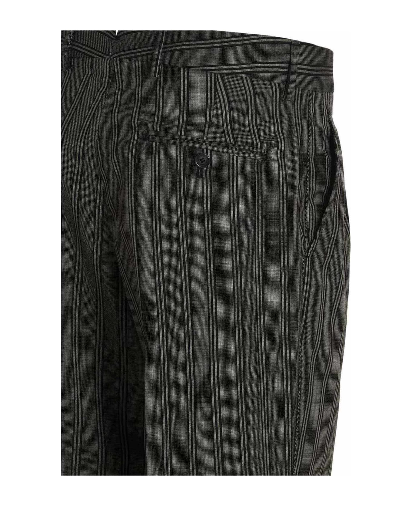 VTMNTS 'tonal Two-pleat Tailored' Pants - Black  