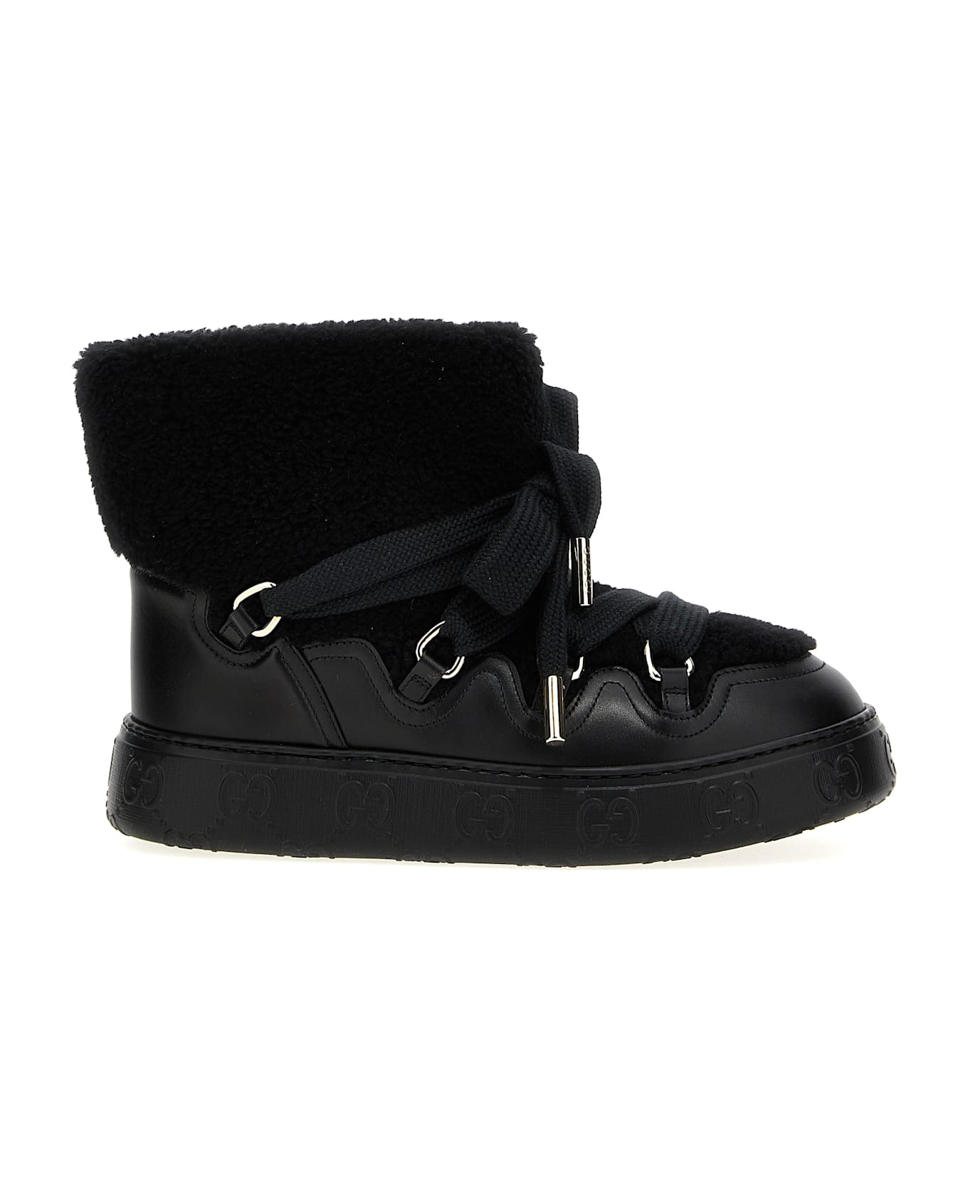 Gucci Teddy Ankle Boots - Black