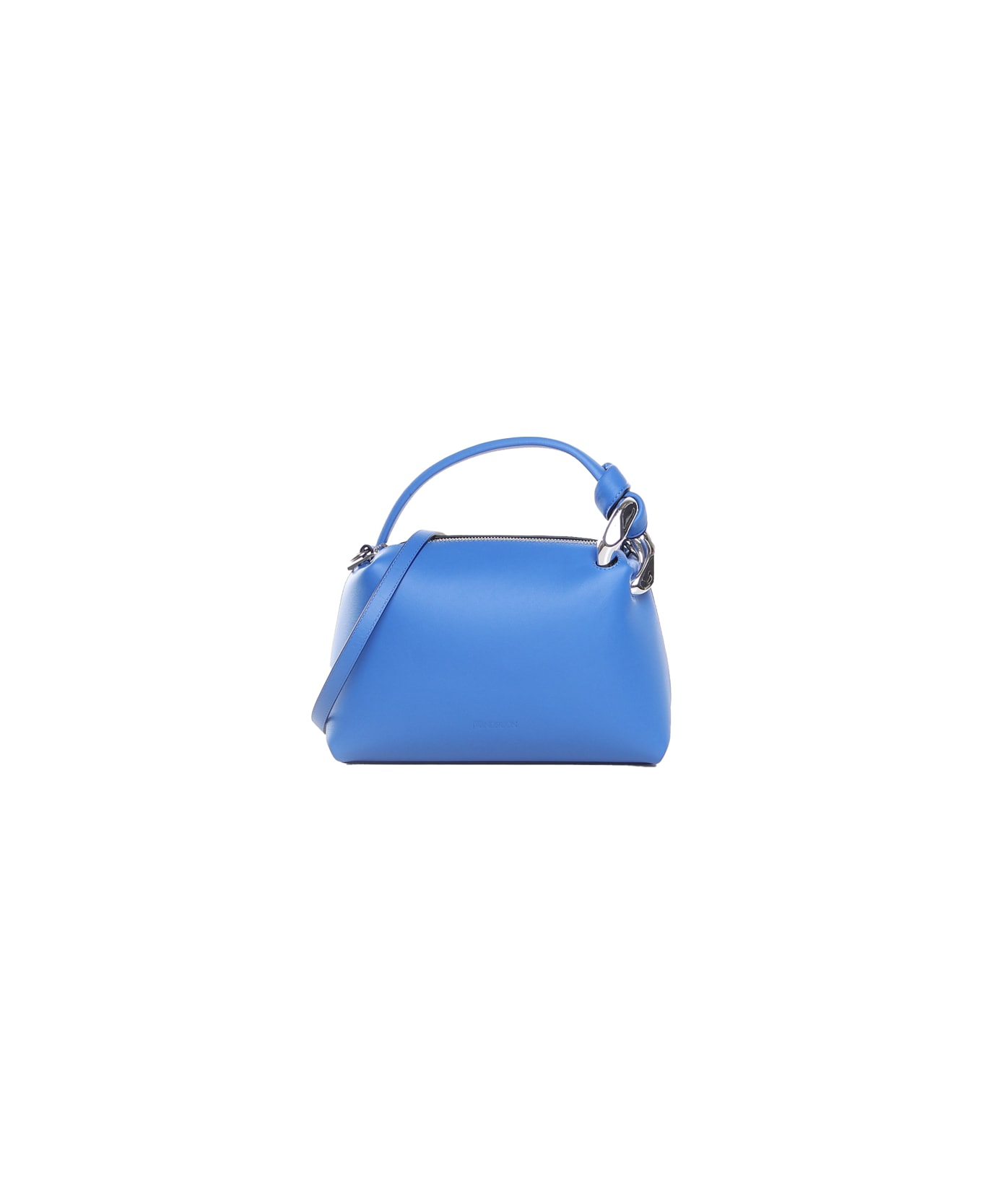 J.W. Anderson Small Corner Bag In Leather - SKY BLUE