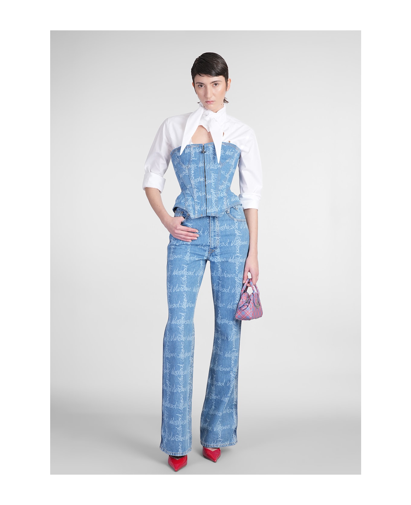 Vivienne Westwood Topwear In Blue Cotton - blue