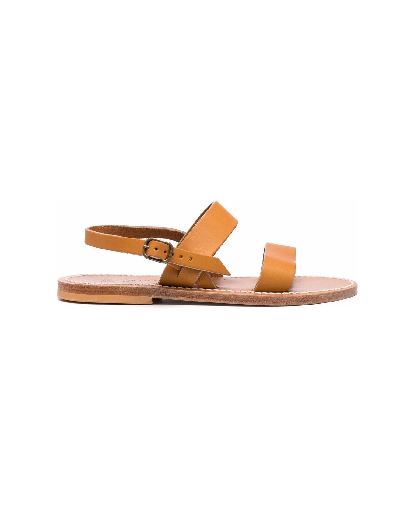 K.Jacques Barigoule Leather Sandals - Leather Brown