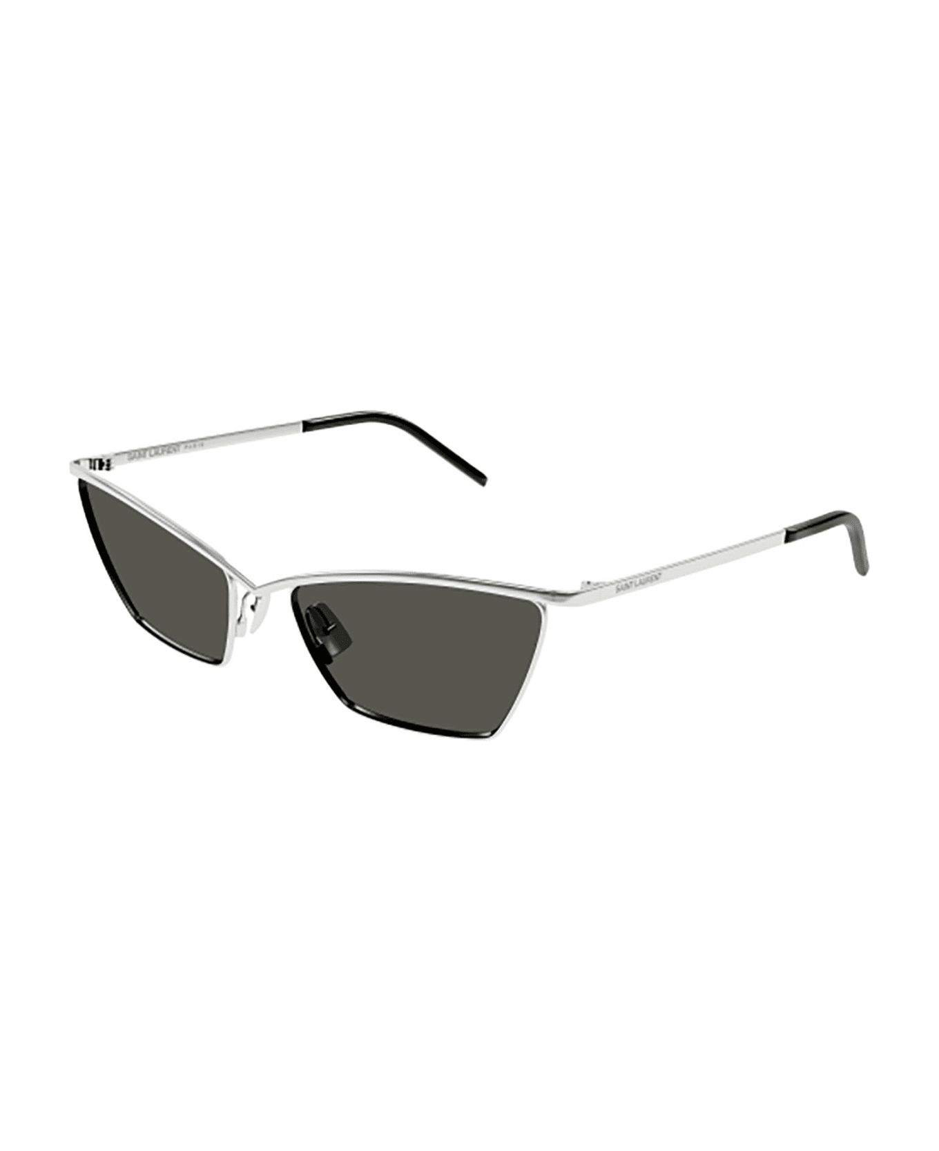 Saint Laurent Eyewear SL 637 Sunglasses - Silver Silver Grey サングラス