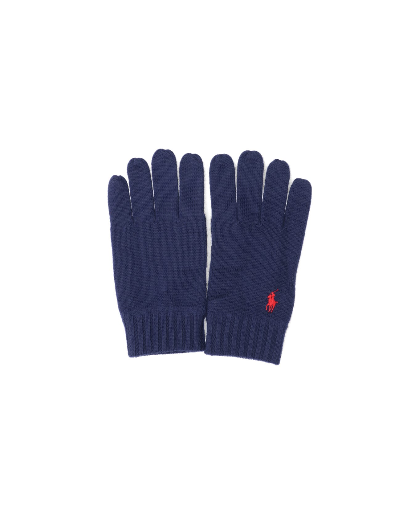 Polo Ralph Lauren Logo Gloves - Hunter Navy