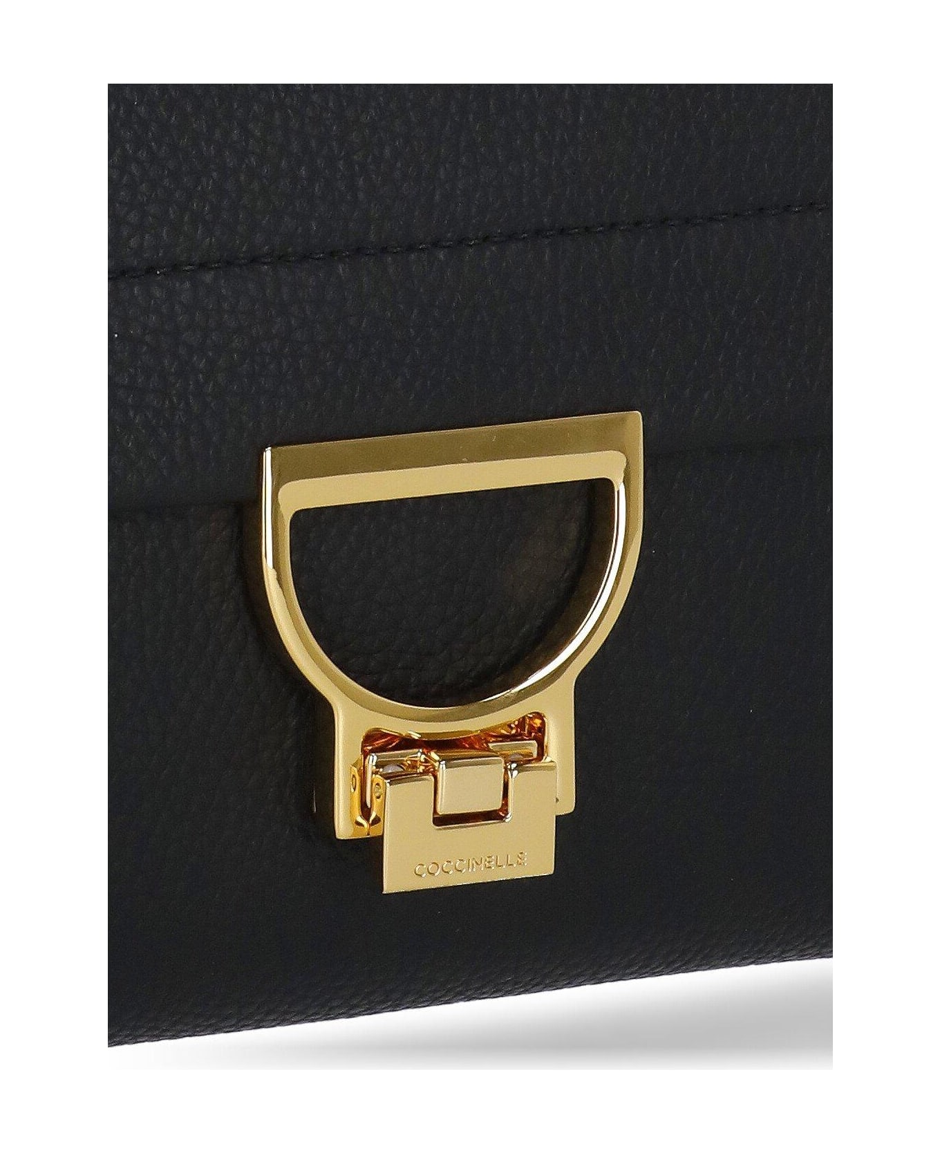 Coccinelle Mini Arlettis Top Handle Bag - Black