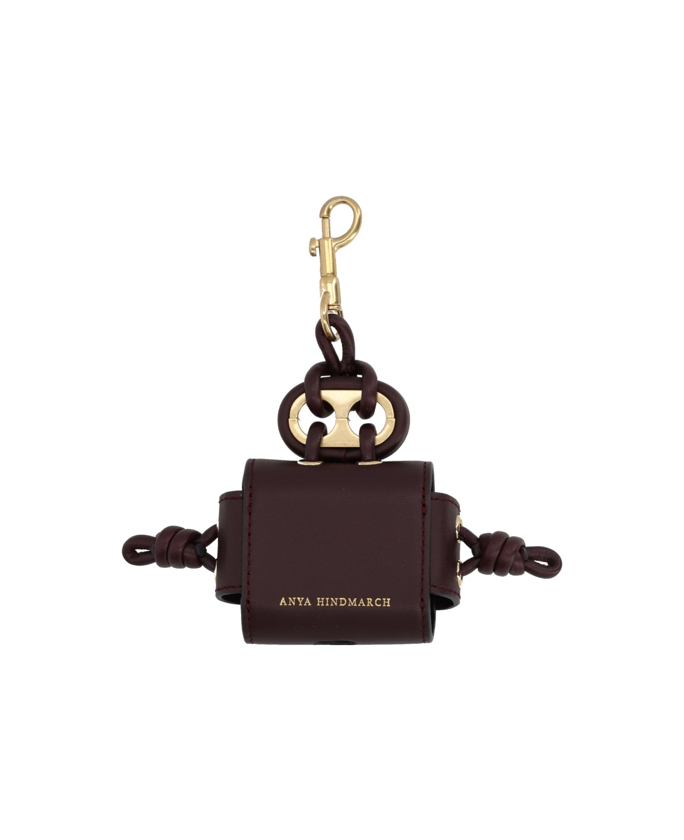 Anya Hindmarch Earphone Case - BROWN