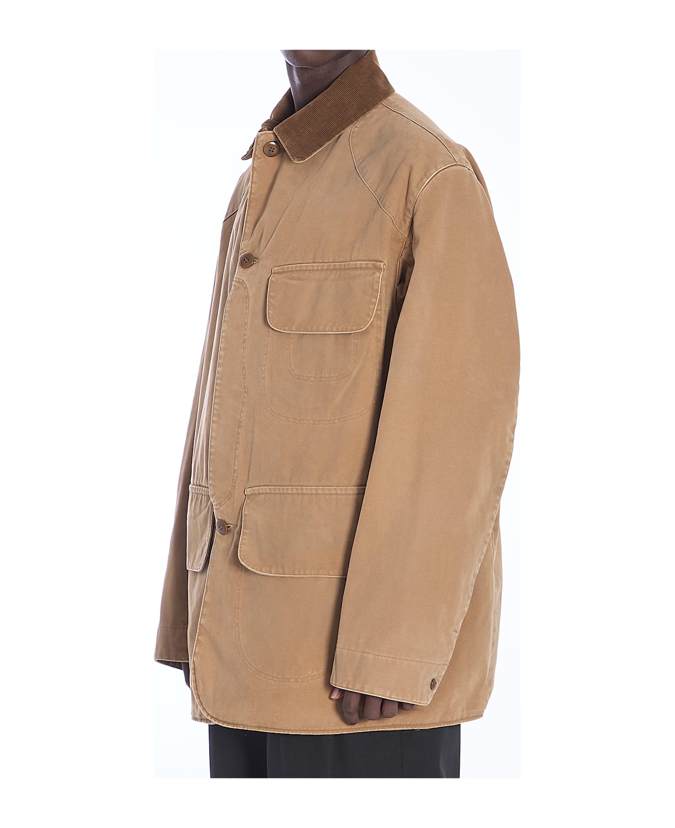 Maison Margiela Waxed Coat - Ochre コート