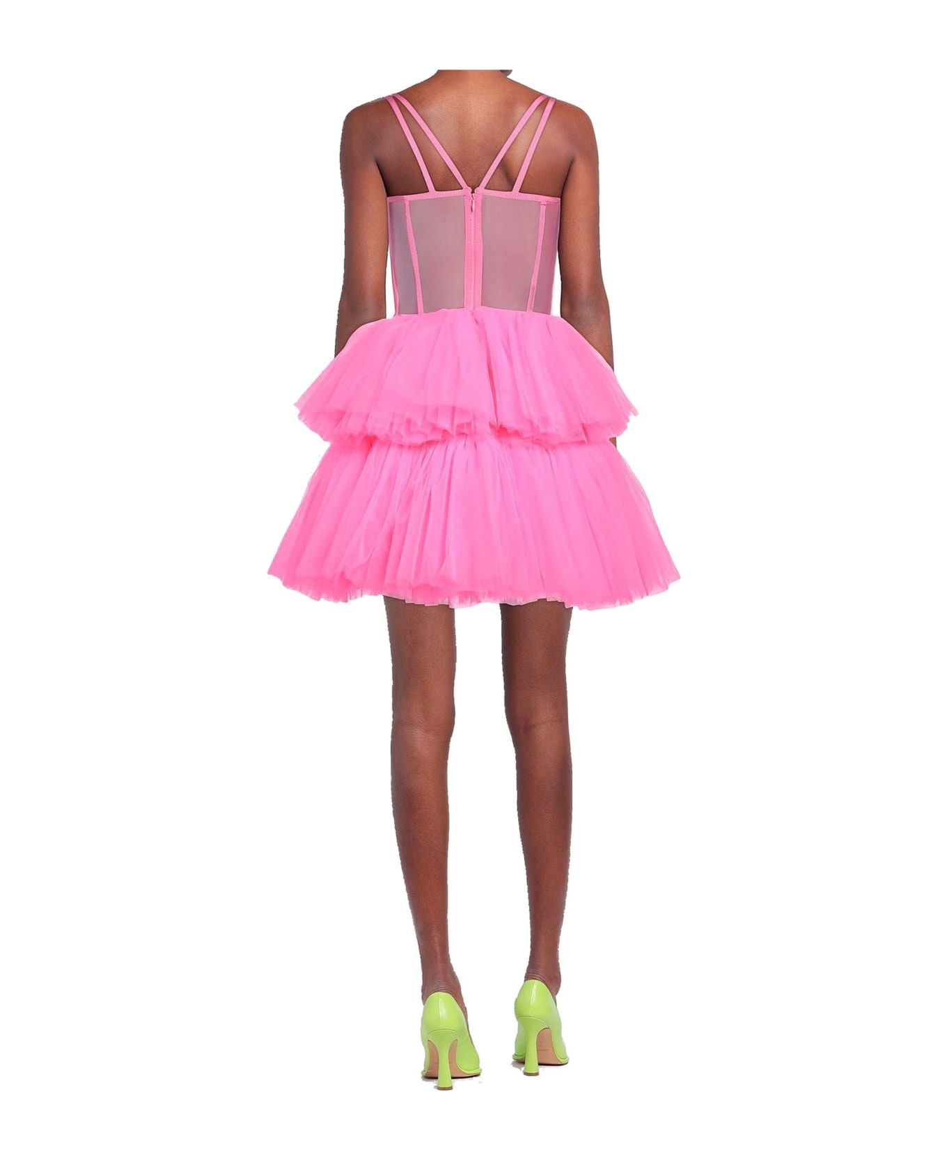 19:13 Dresscode Tulle Mini Dress - Pink