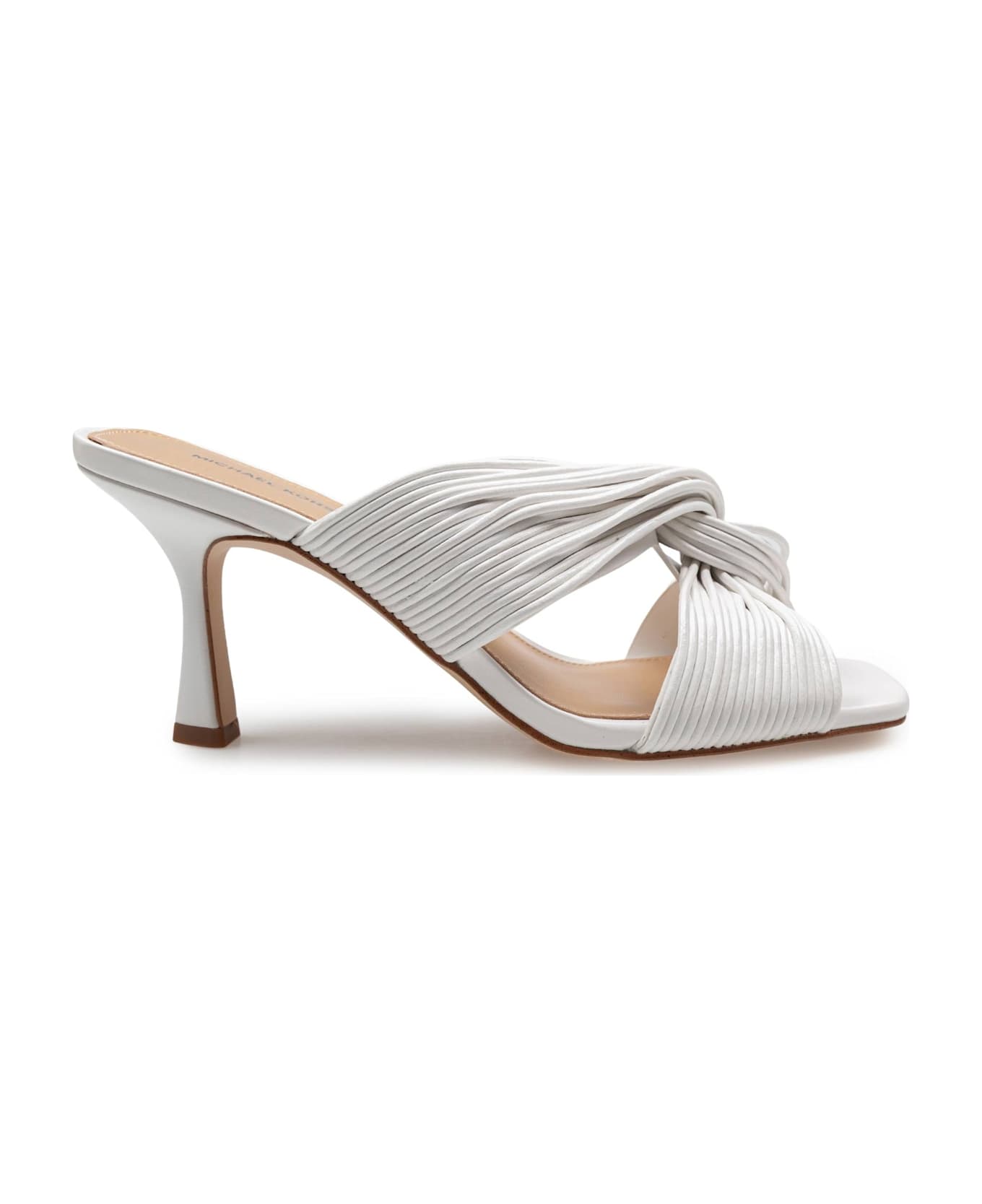 Michael Kors Alessia Mules - Optic White