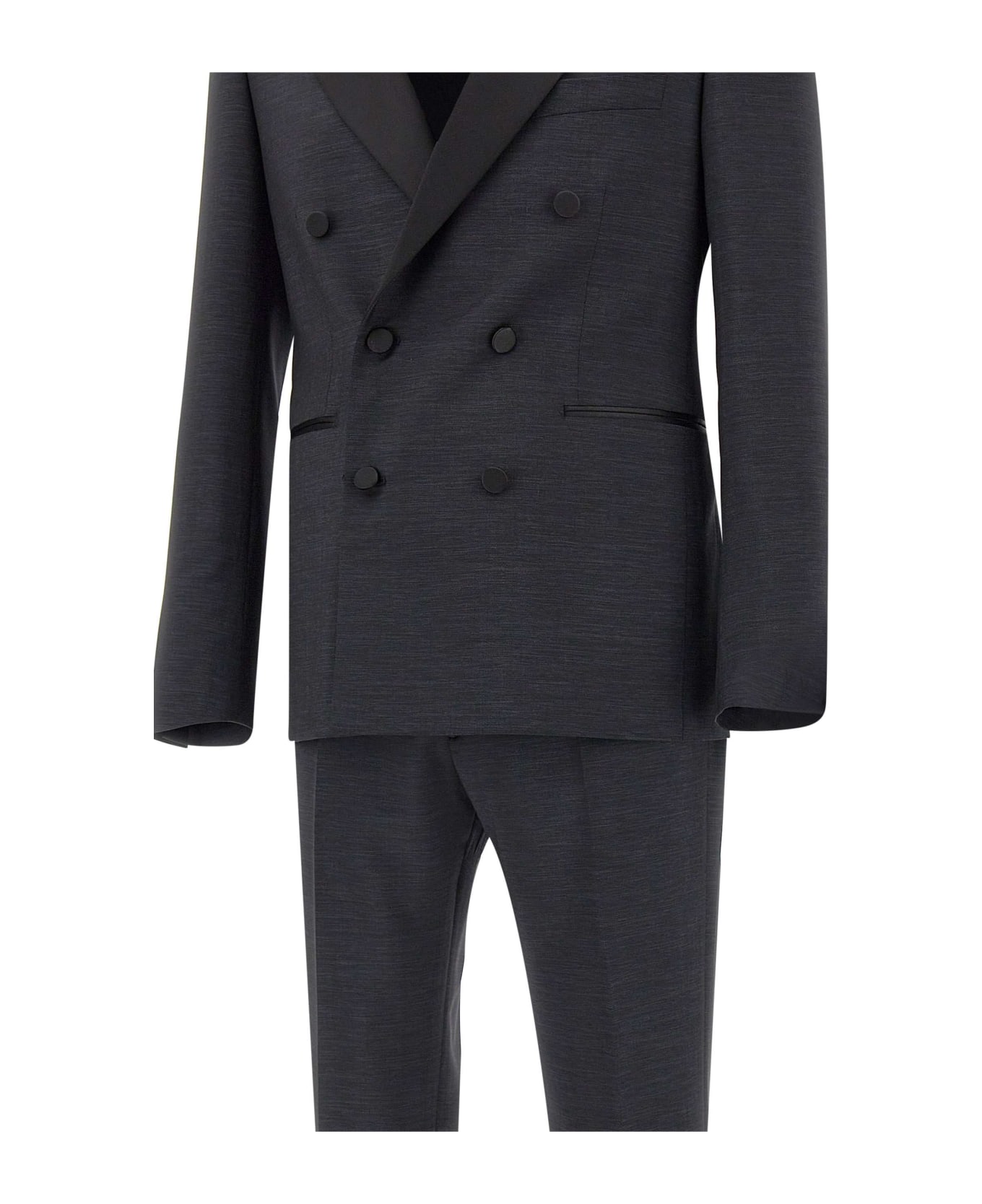 Tagliatore Two-piece Formal Suit - BLACK