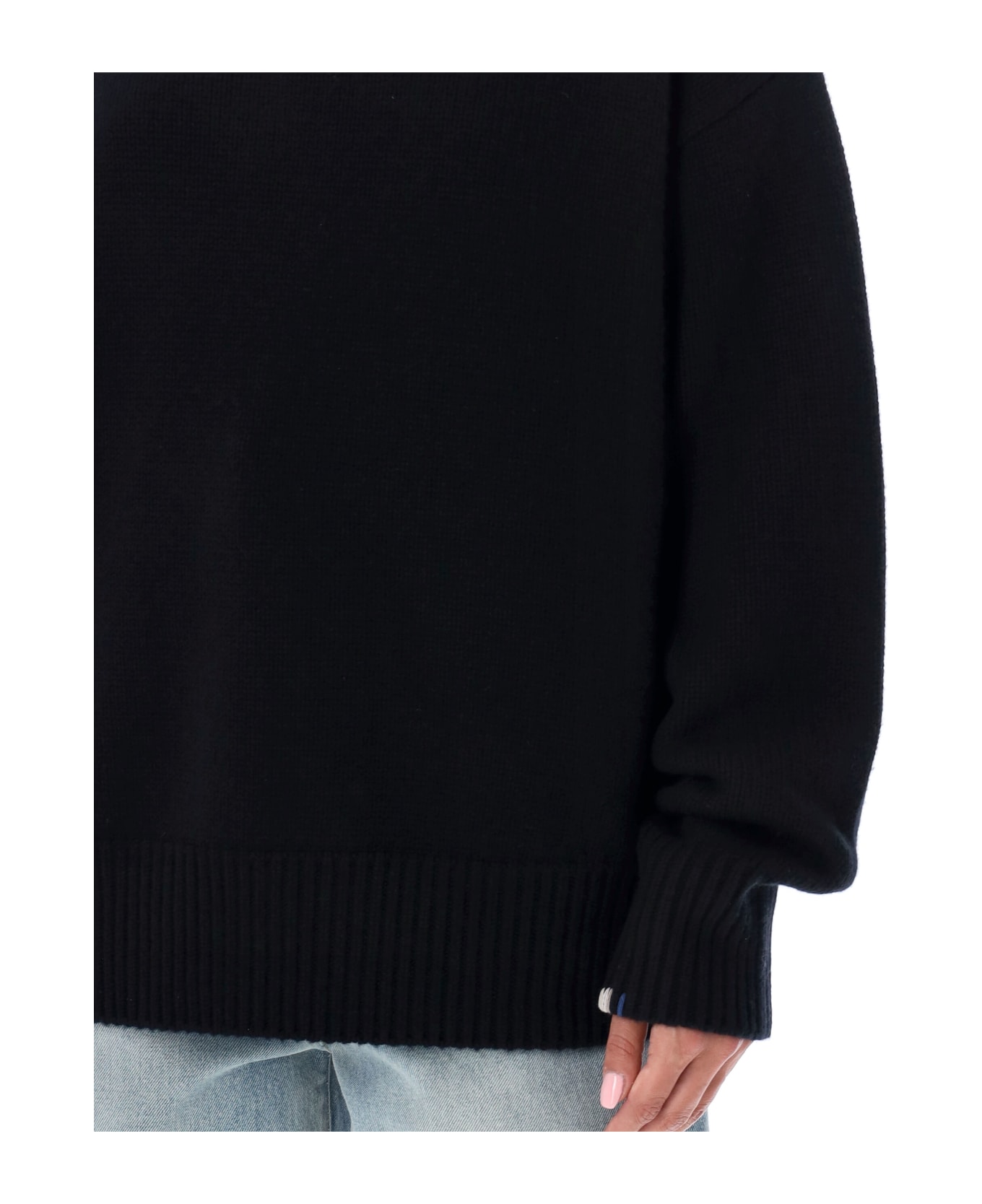 Extreme Cashmere Oversized Extra Sweater - RAVEN BLACK