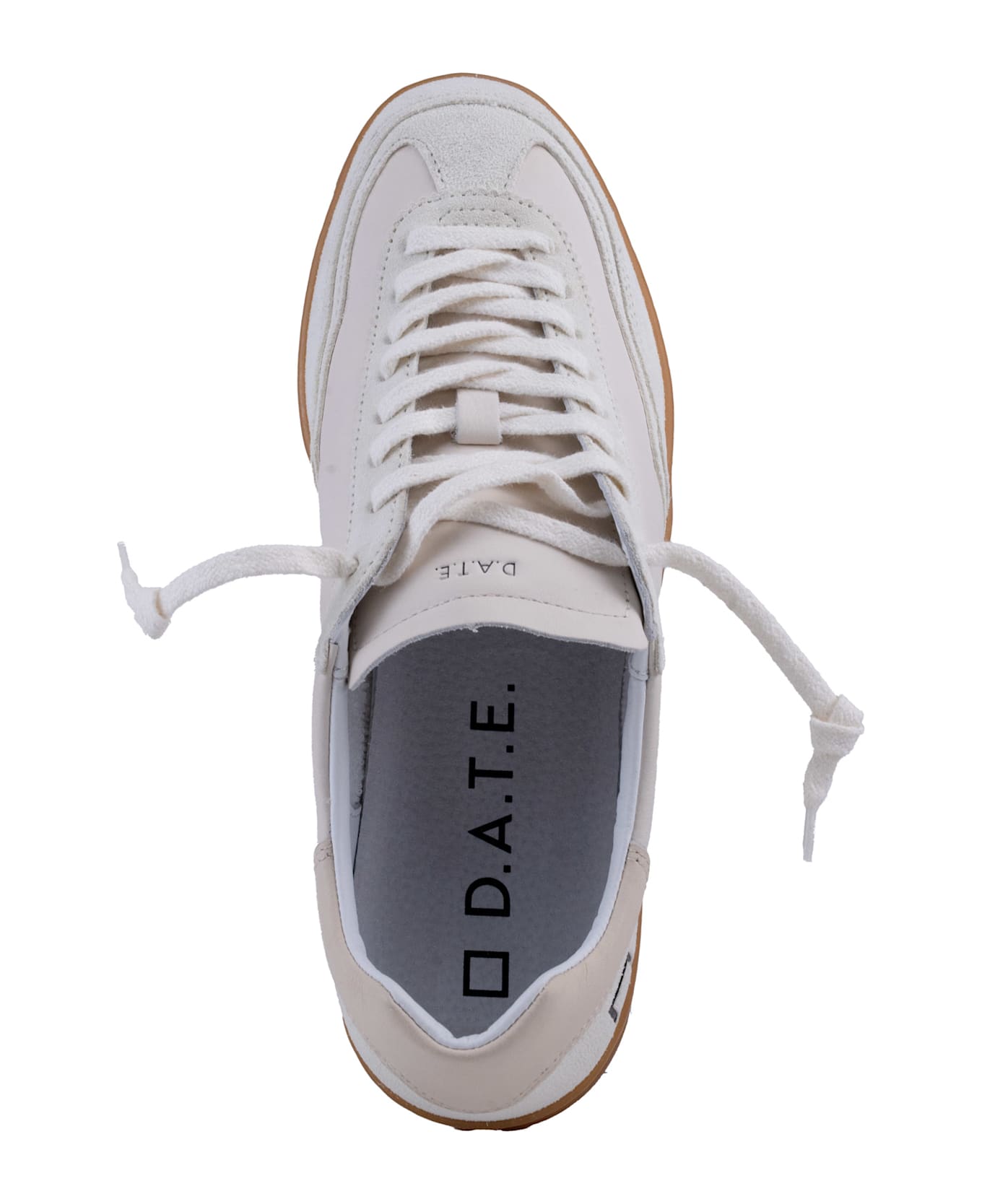 D.A.T.E. Sporty Mono Sneakers - Iv Ivory