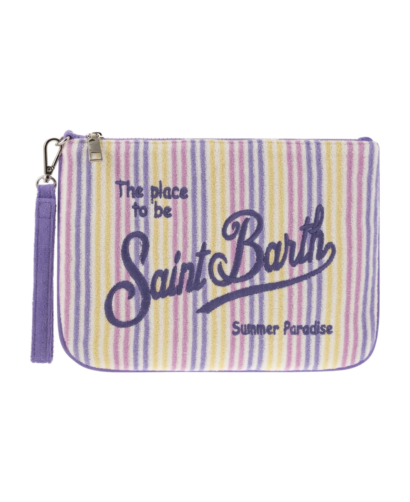 MC2 Saint Barth Parisienne - Clutch Bag With Wrist Loop - Purple