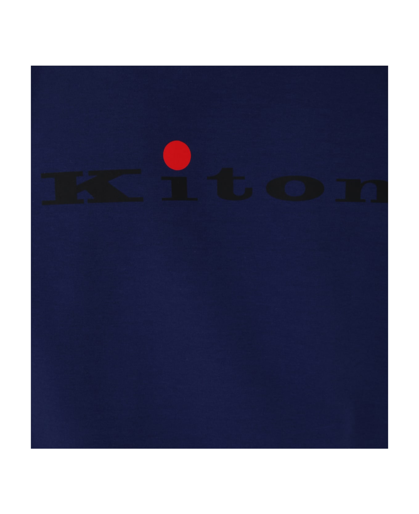 Kiton Round Neck Sweater - Bluette