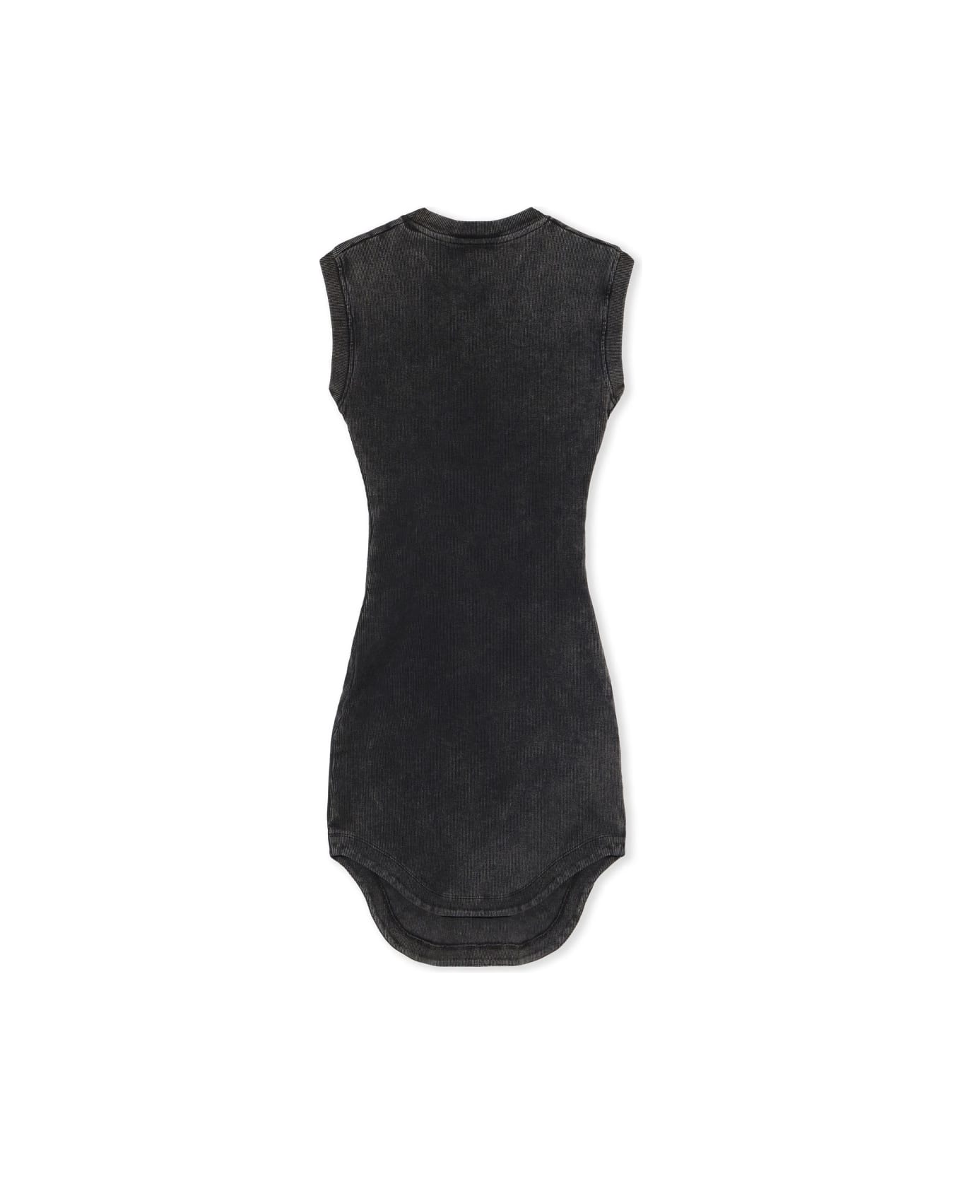 Off-White Mini Dress "off Stamp" - GREY