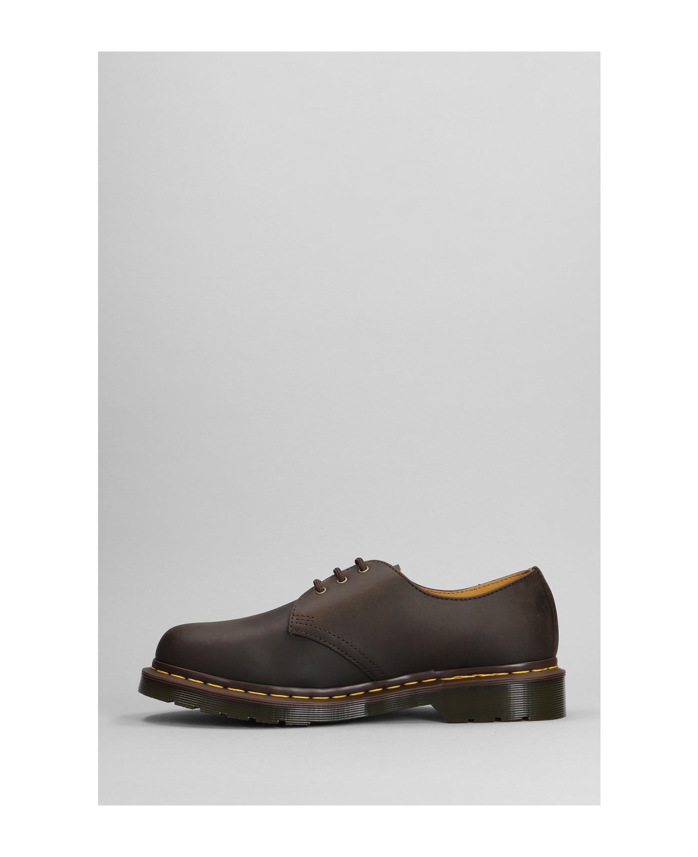 Dr. Martens Crazy Horse Lace Ups - brown