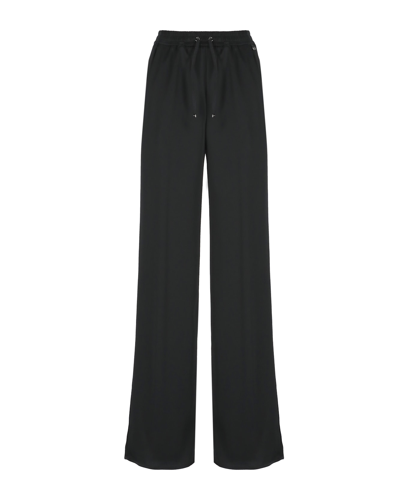 Herno Satin Pants - Black