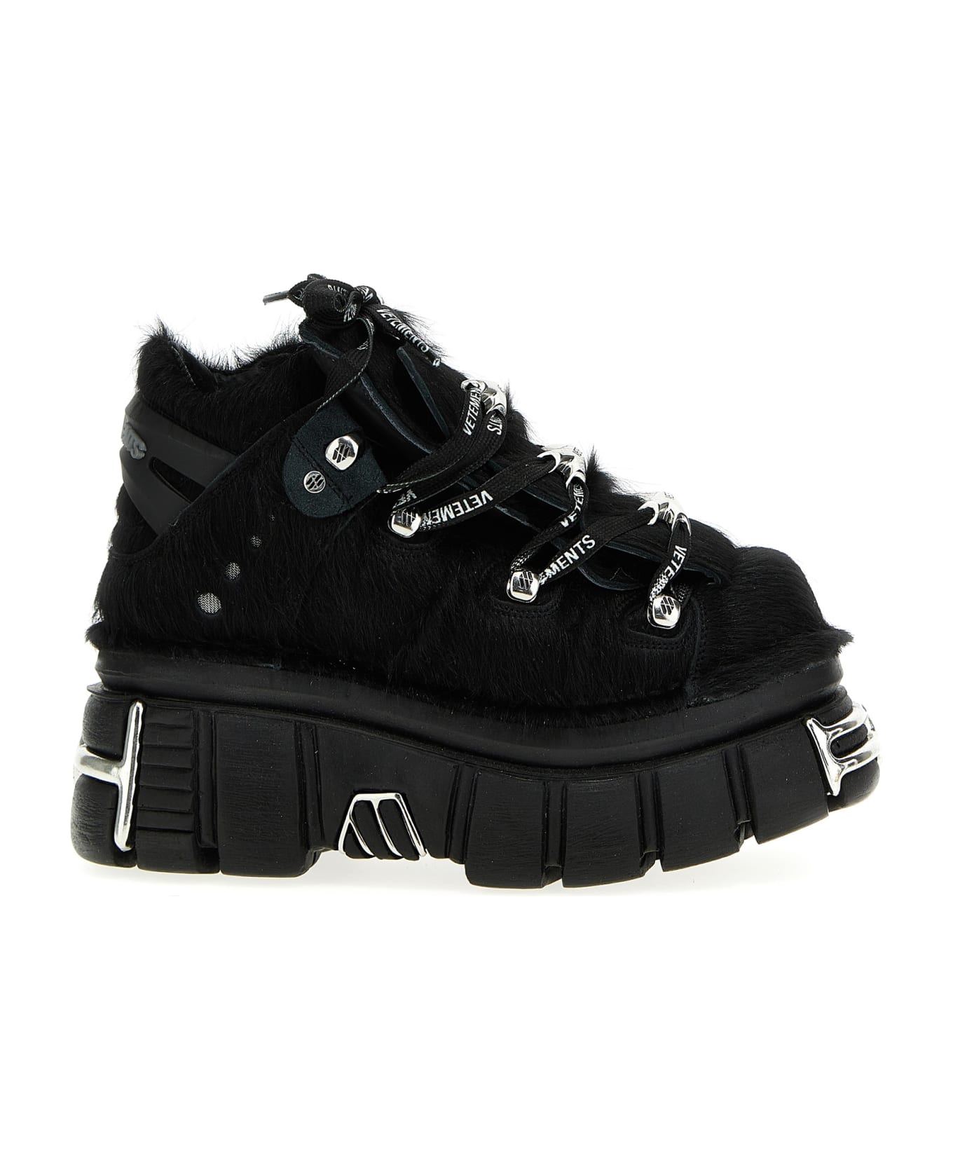 VETEMENTS 'platform' Vetements X New Rock Sneakers - Black  