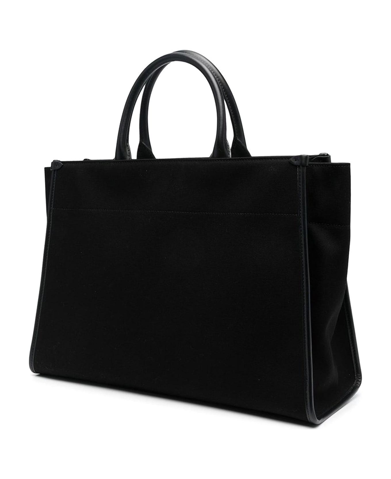 Lanvin Canvas Shopper Bag - Black