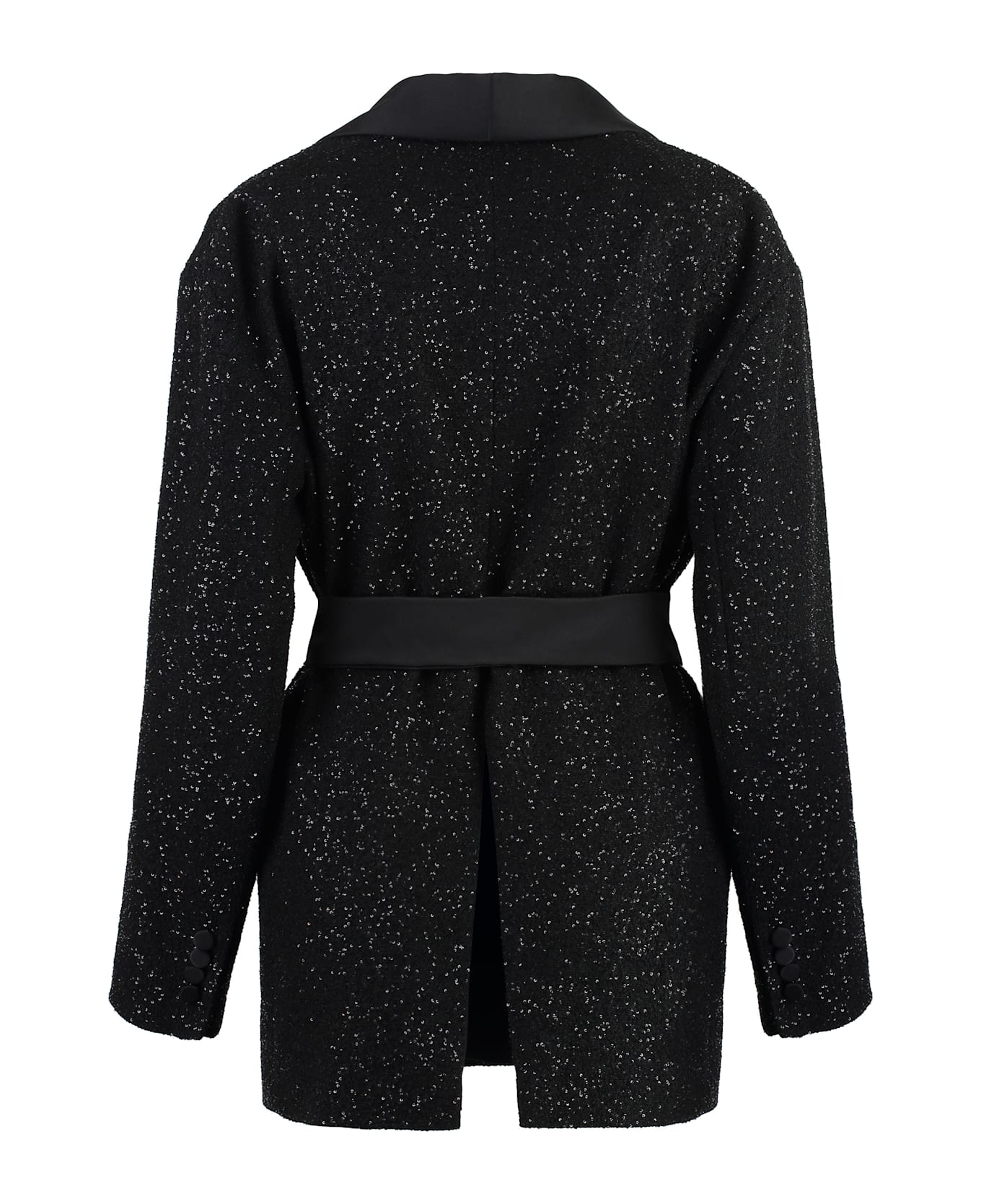 Max Mara Pau Sequin Blazer - black ブレザー