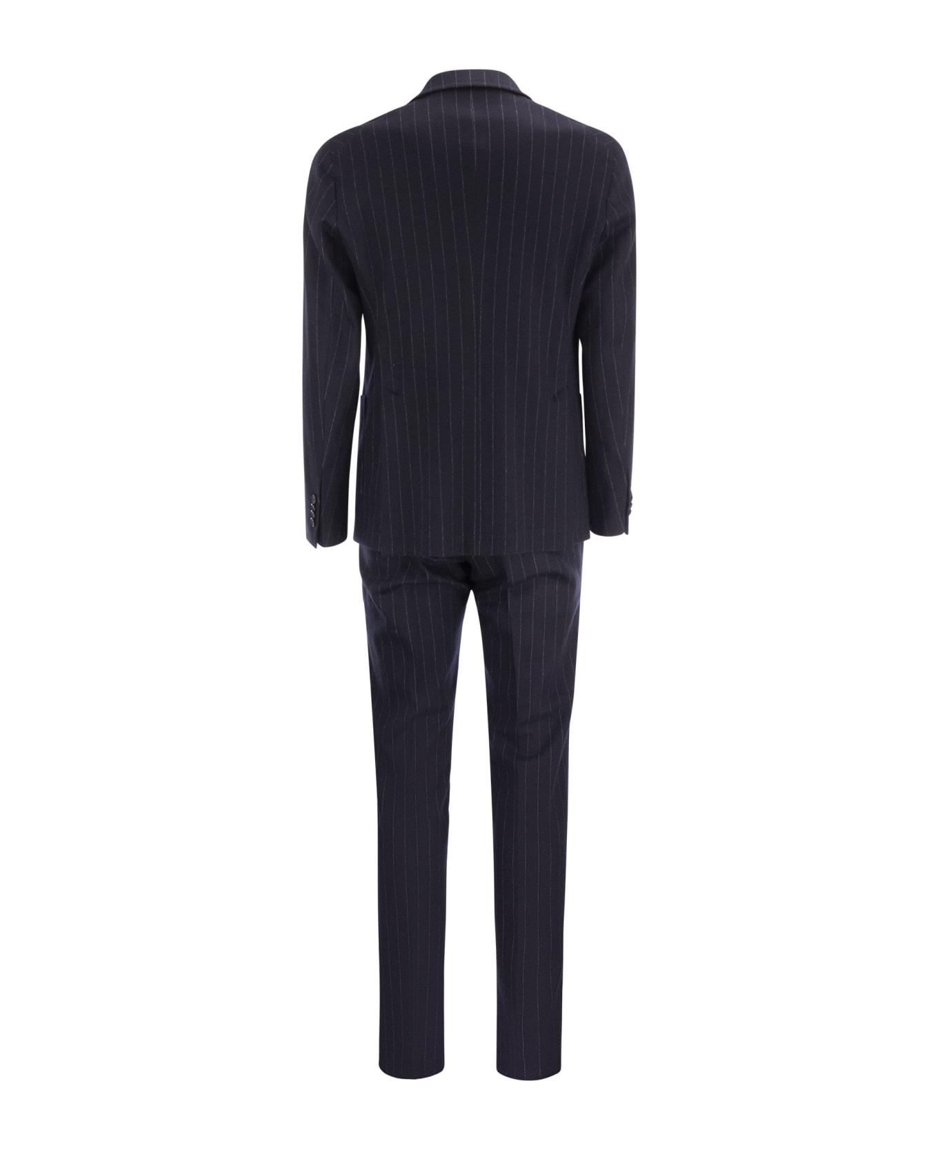 Tagliatore Wool And Cotton Suit - Blue スーツ
