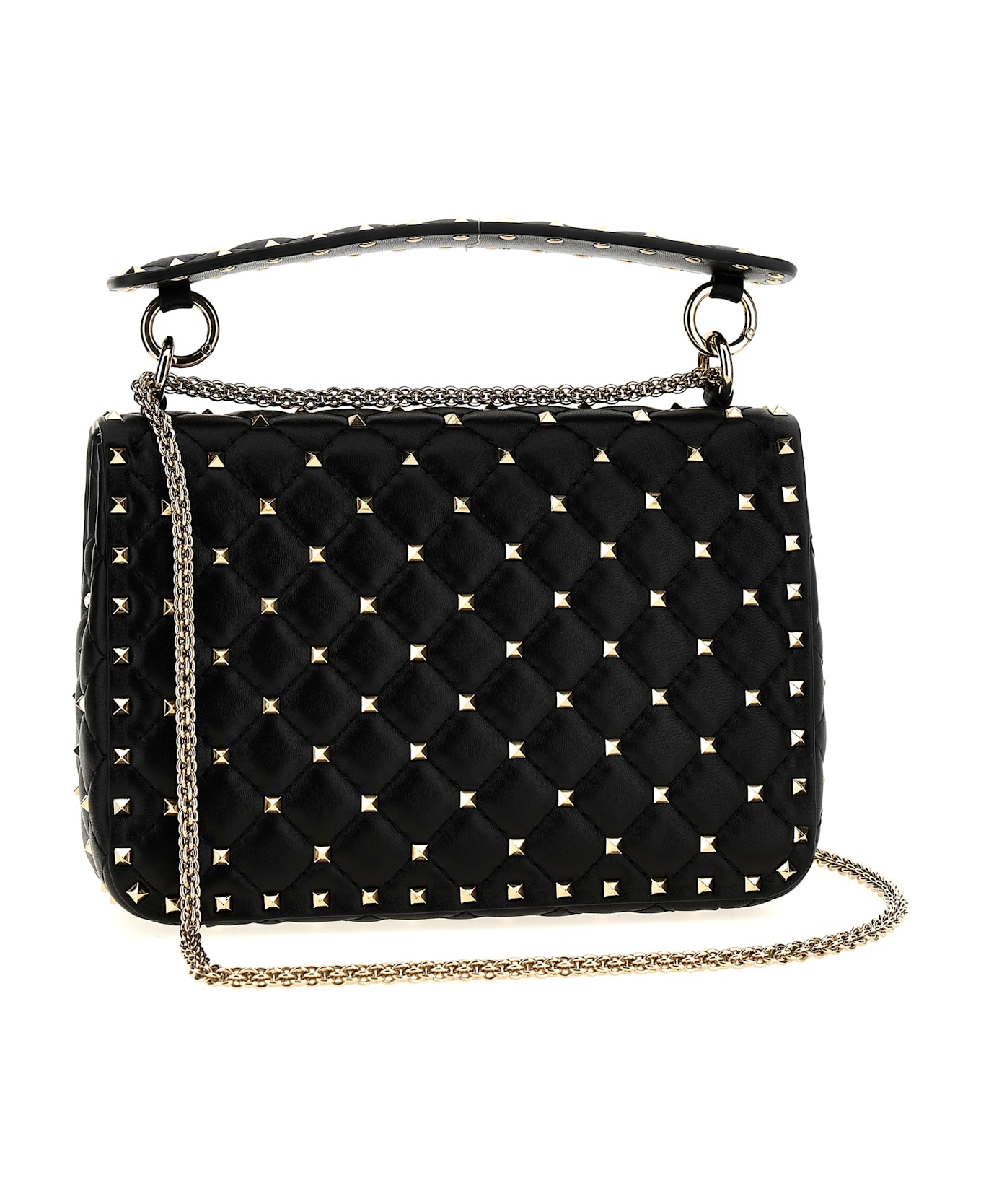 Valentino Garavani 
rockstud Spike
 Shoulder Bag - Black  