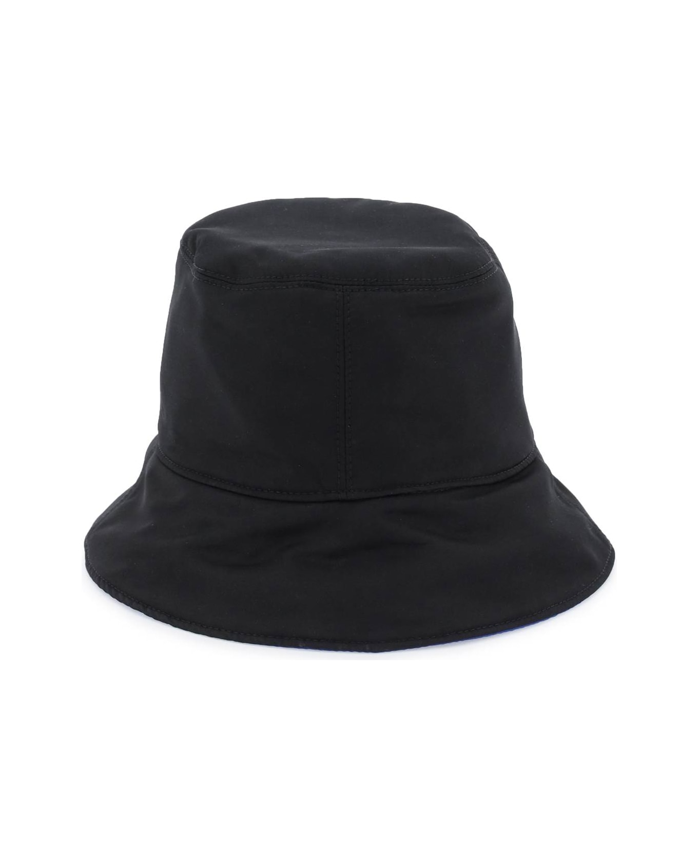 Off-White Reversible Bucket Hat - BLACK WHITE (Blue) 帽子