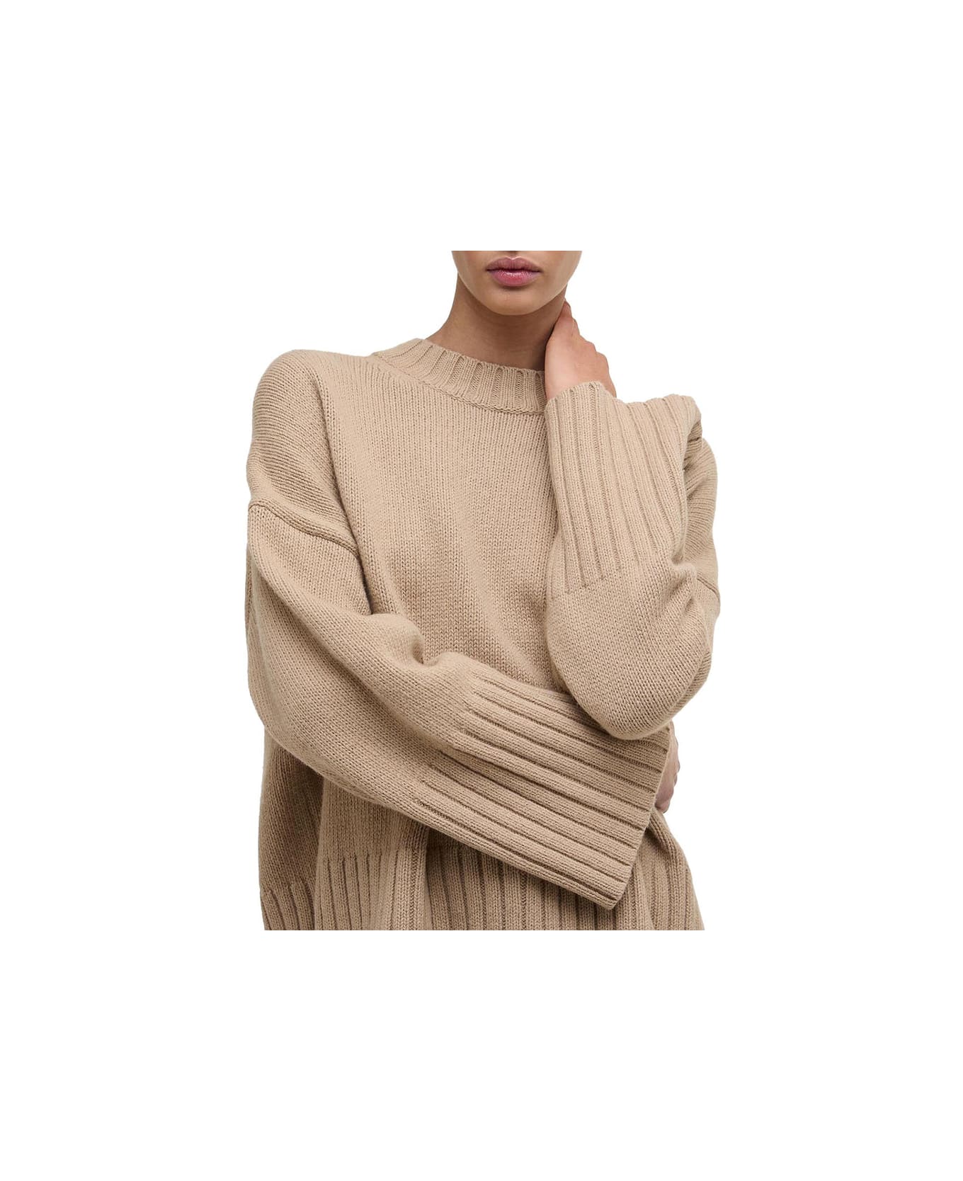 Barbour Sophia Knitted Jumper - Cammello