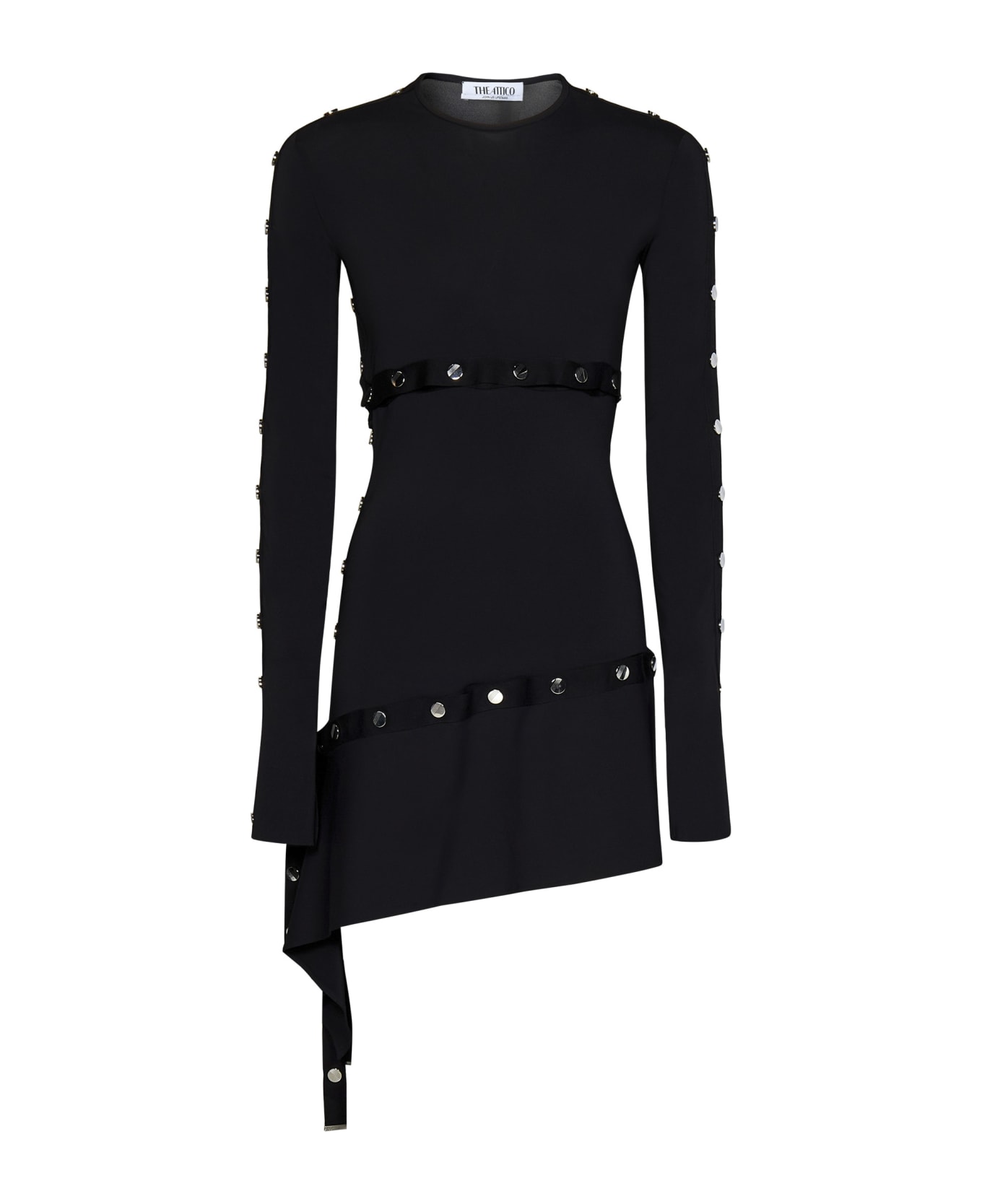 The Attico Mini Dress - BLACK ワンピース＆ドレス