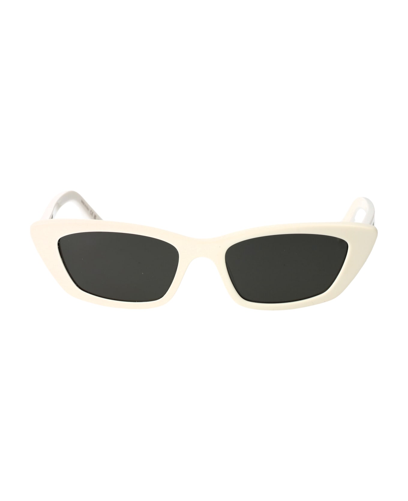 Saint Laurent Eyewear Sl 277 Sunglasses - 011 WHITE WHITE GREY