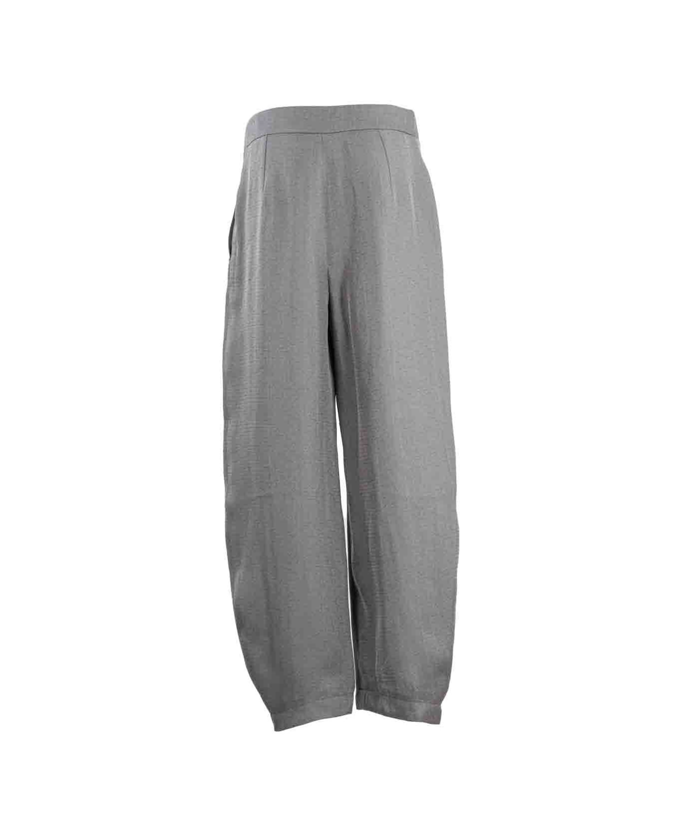 Emporio Armani Trousers Grey - Grey ボトムス