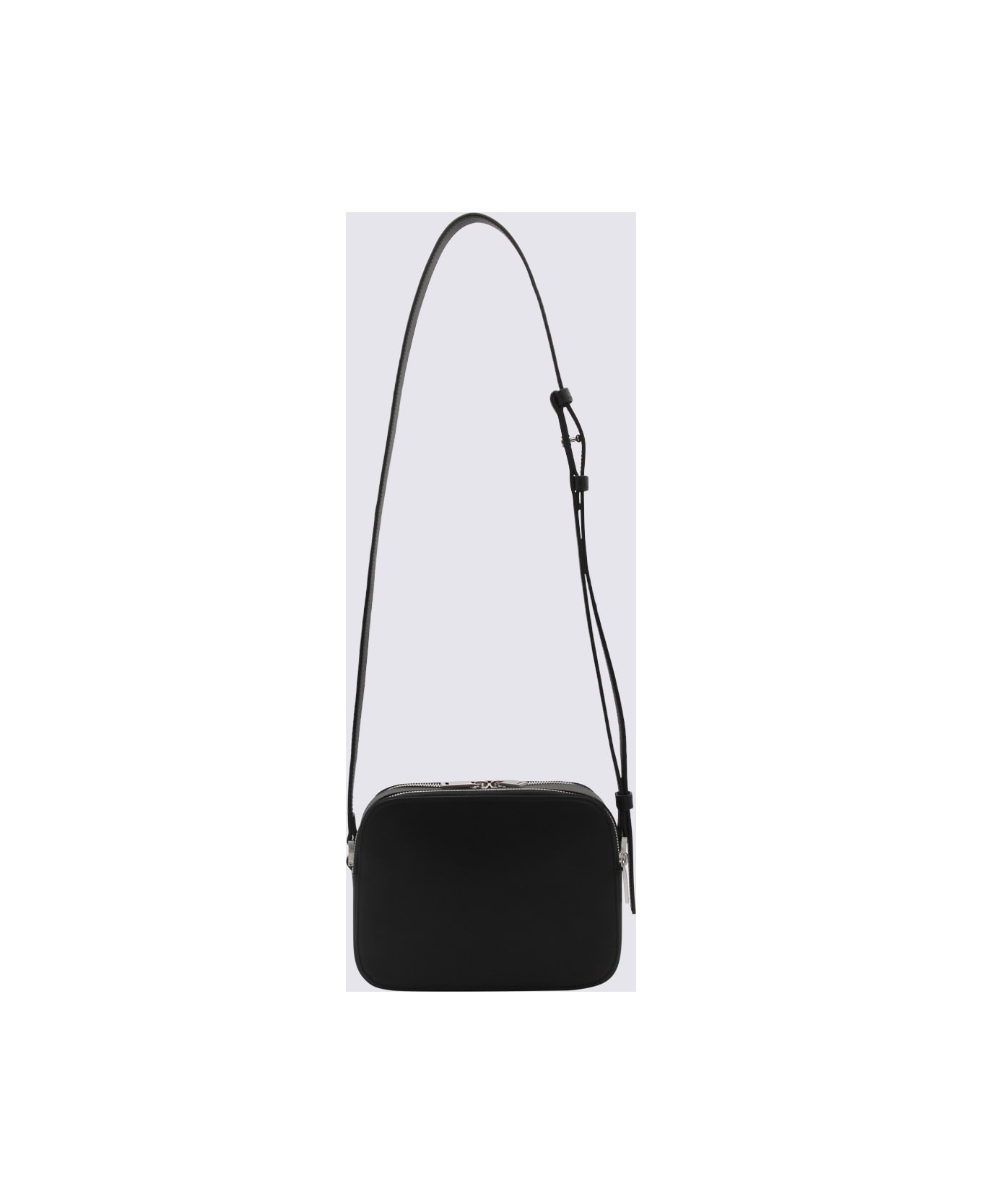 Ferragamo Black Leather Crossbody Bag - Black ショルダーバッグ