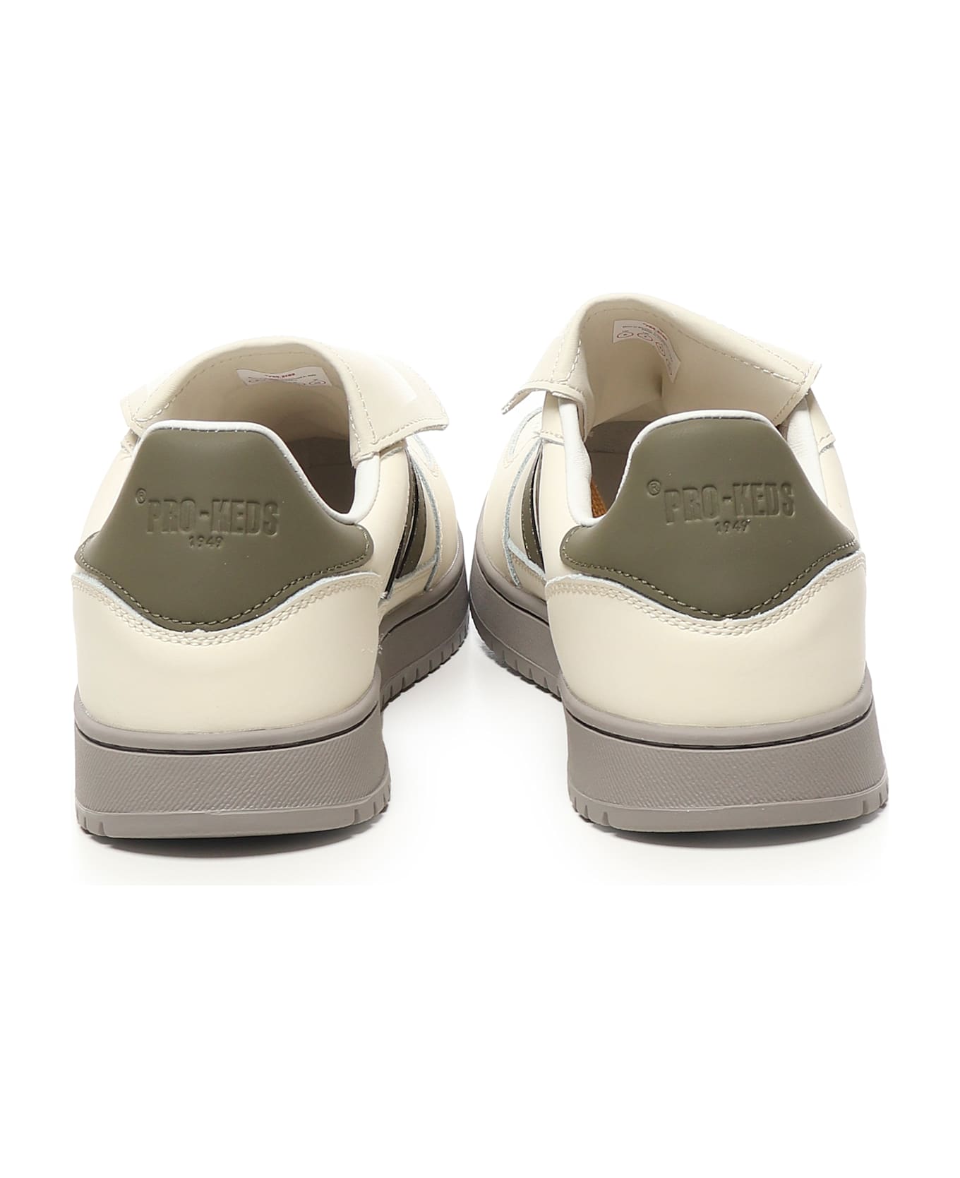 PRO-Keds Field King Sneakers - CREAM/OLIVE GREEN