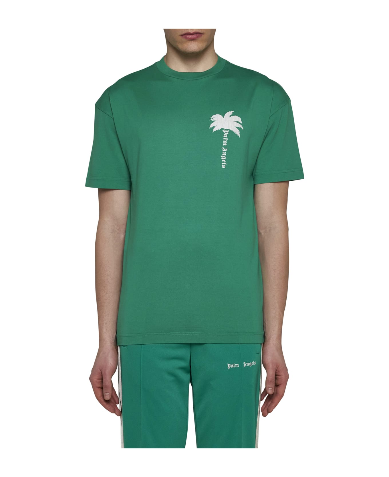 Palm Angels The Palm T-shirt - green シャツ