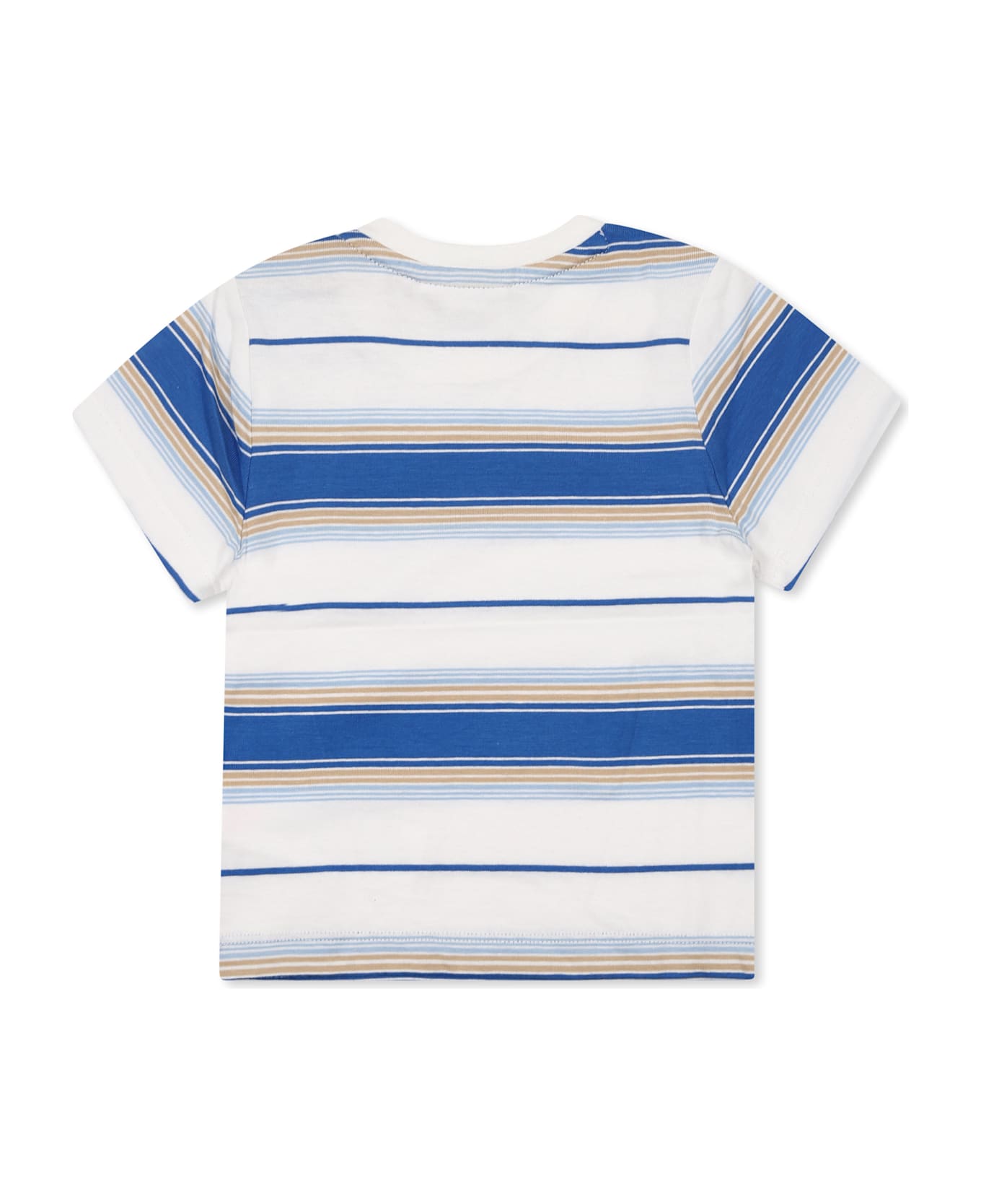 Hugo Boss White T-shirt For Baby Boy With Logo - White